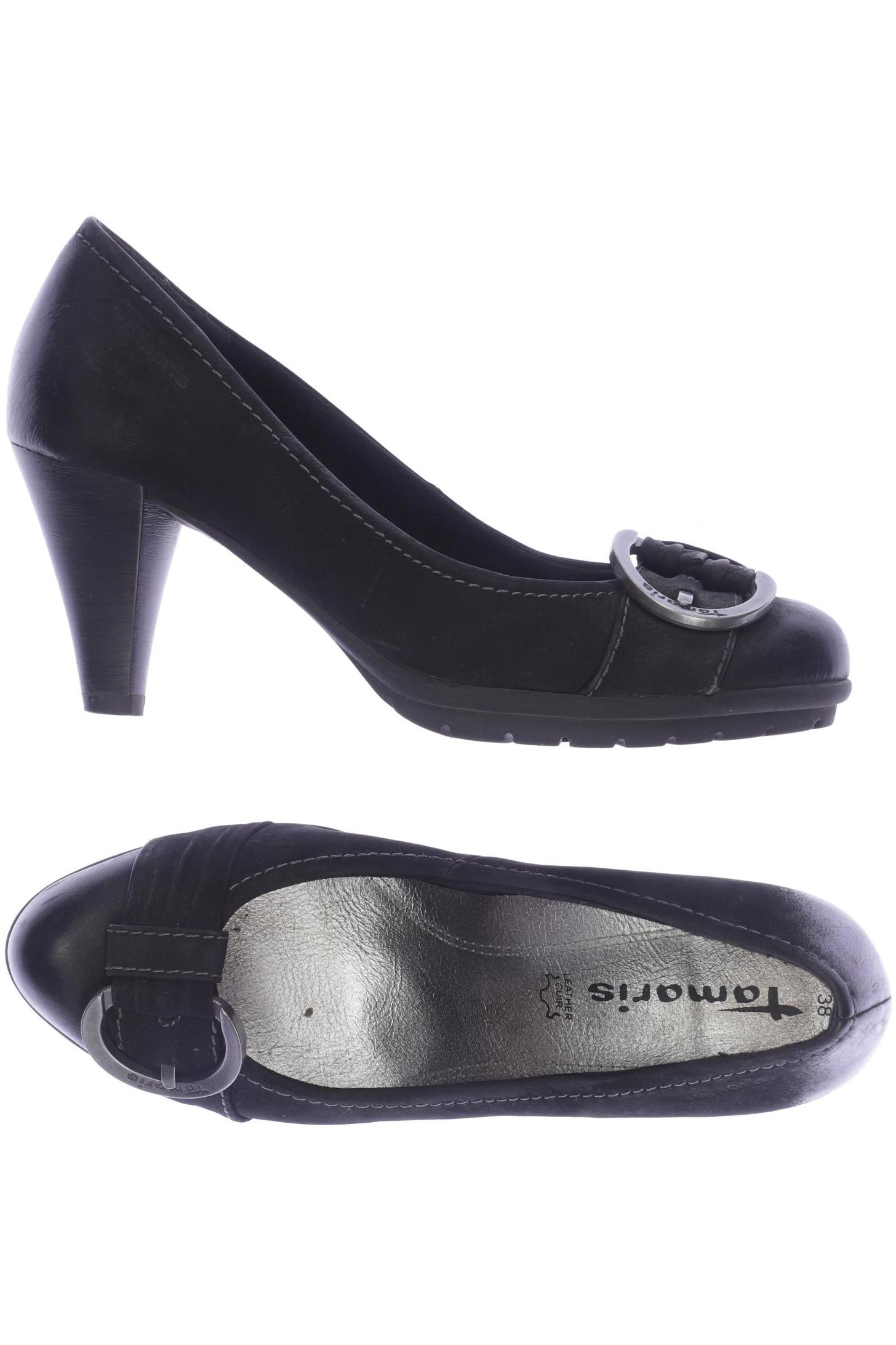 

Tamaris Damen Pumps, schwarz, Gr. 38