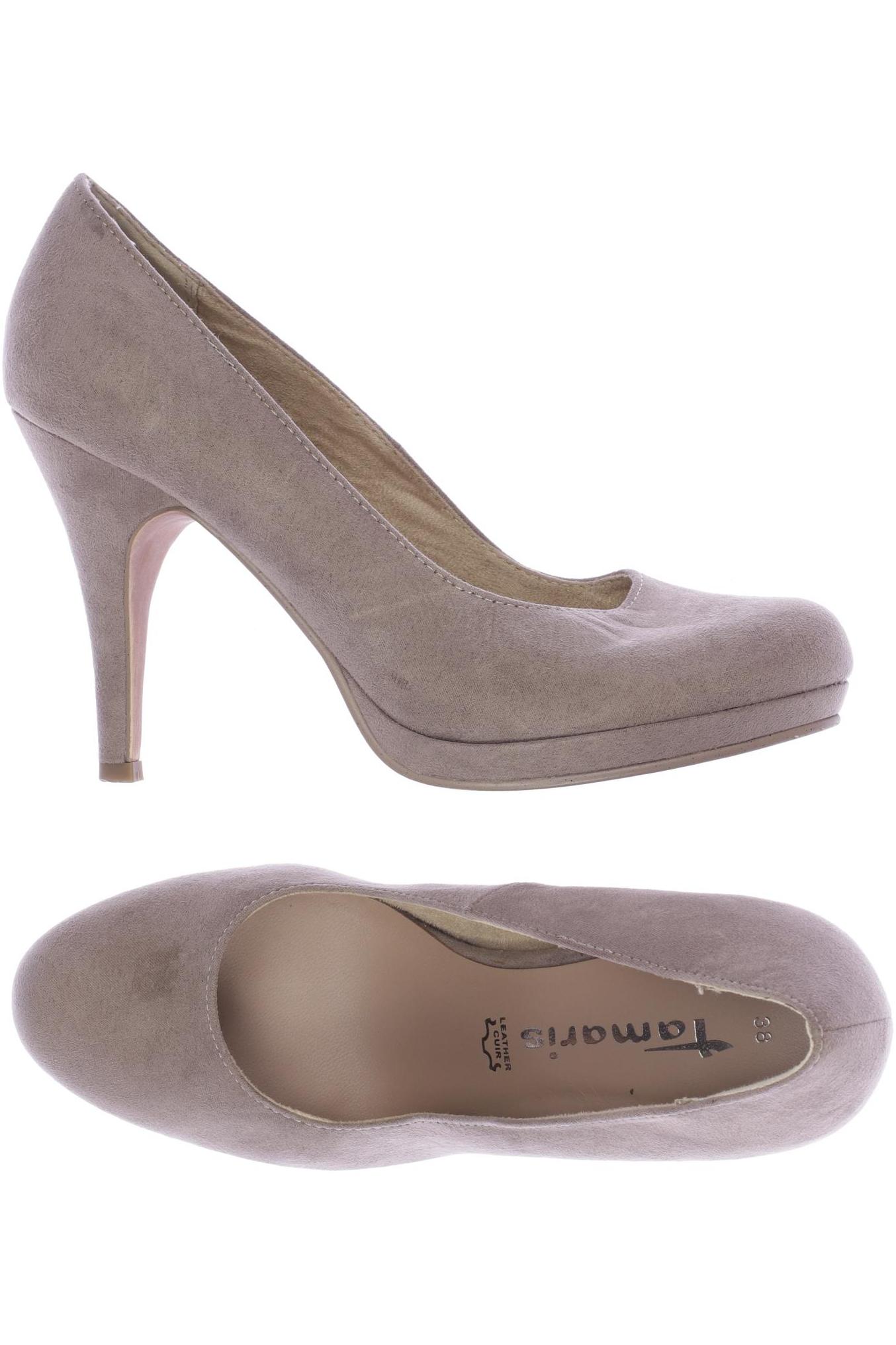 

Tamaris Damen Pumps, beige, Gr. 38
