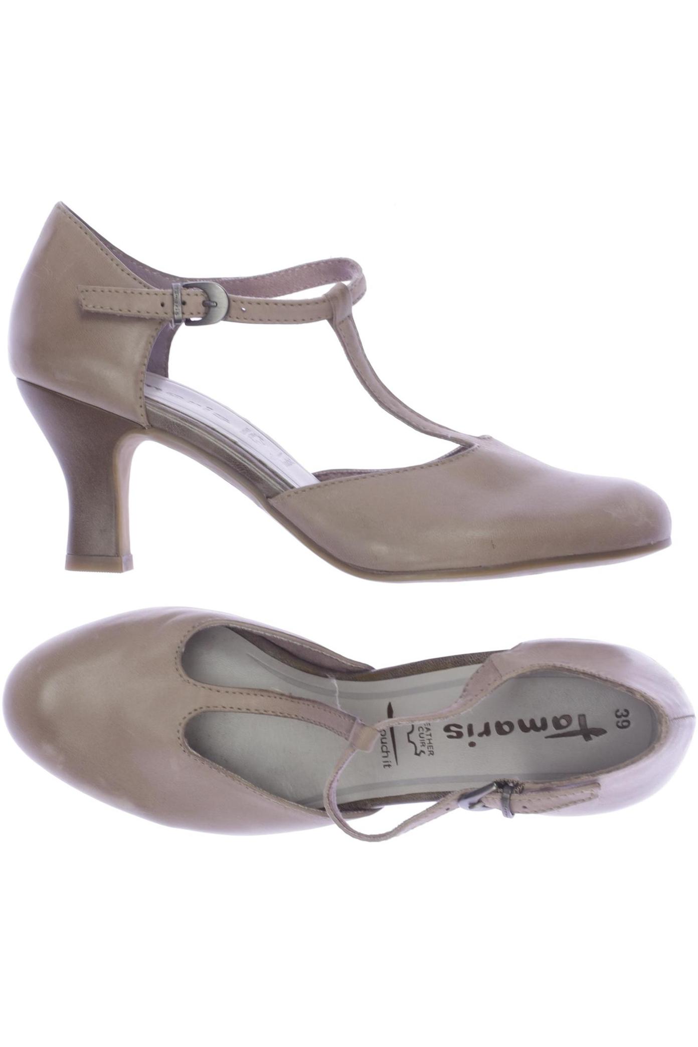 

Tamaris Damen Pumps, beige, Gr. 39