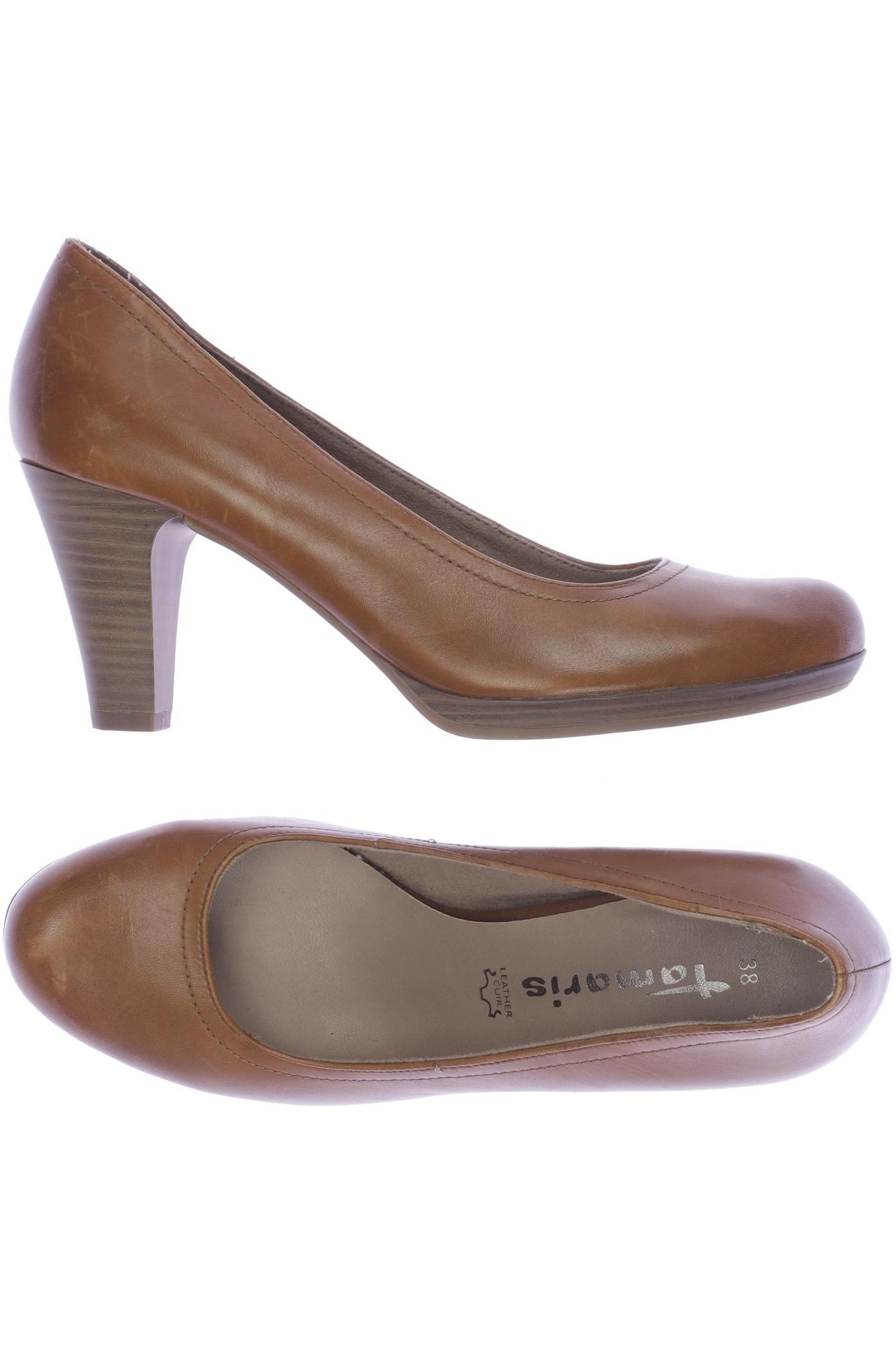 

Tamaris Damen Pumps, braun, Gr. 38