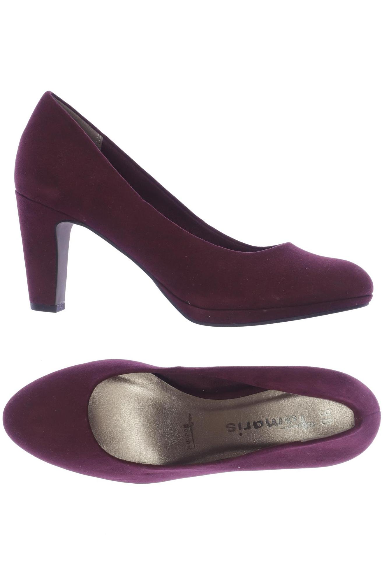 

Tamaris Damen Pumps, bordeaux, Gr. 38