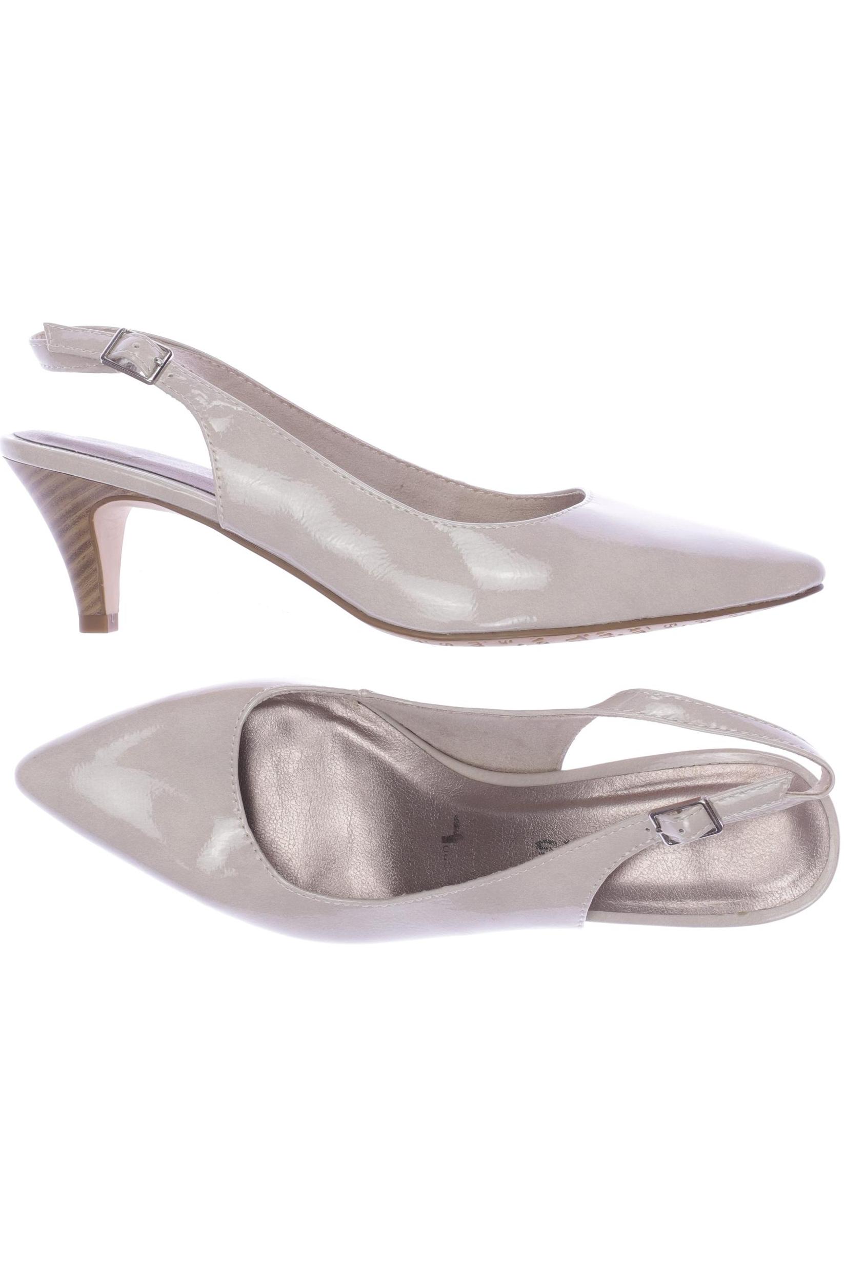 

Tamaris Damen Pumps, cremeweiß, Gr. 39