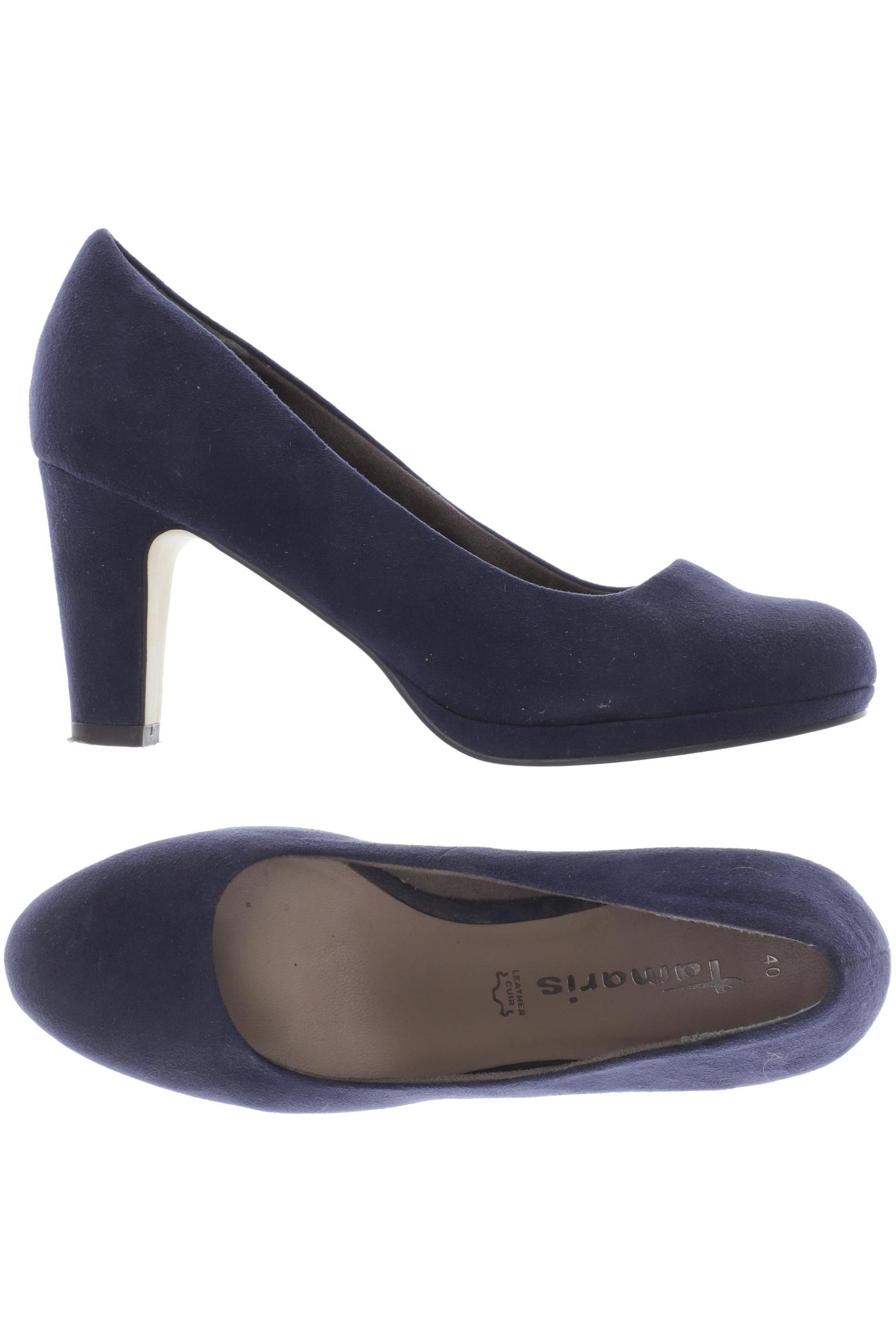 

Tamaris Damen Pumps, marineblau, Gr. 40
