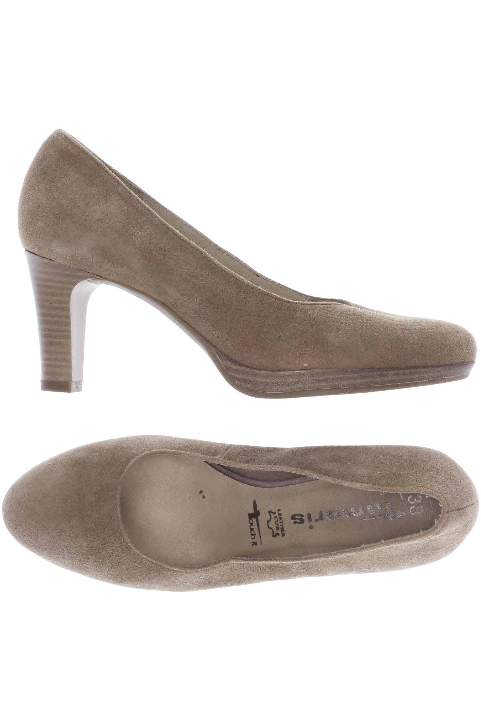 

Tamaris Damen Pumps, beige, Gr. 38