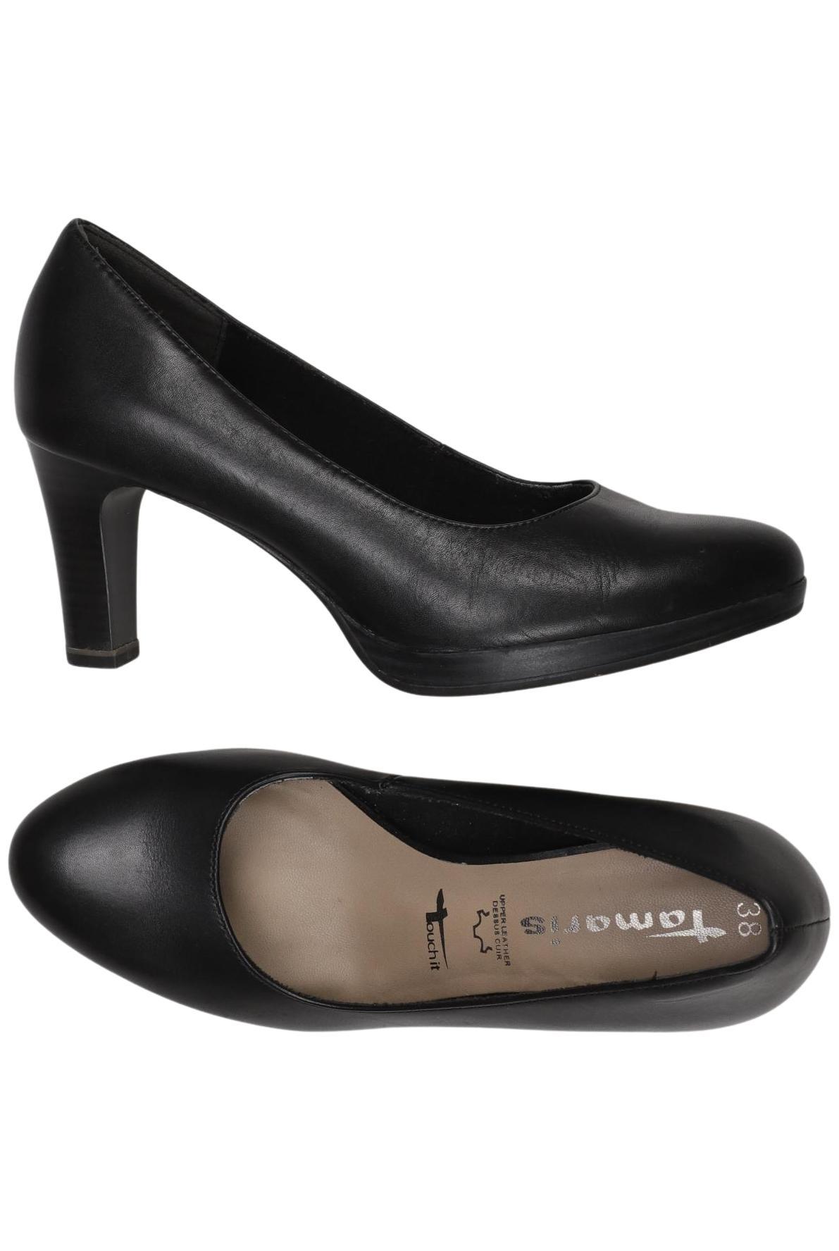 

Tamaris Damen Pumps, schwarz, Gr. 38