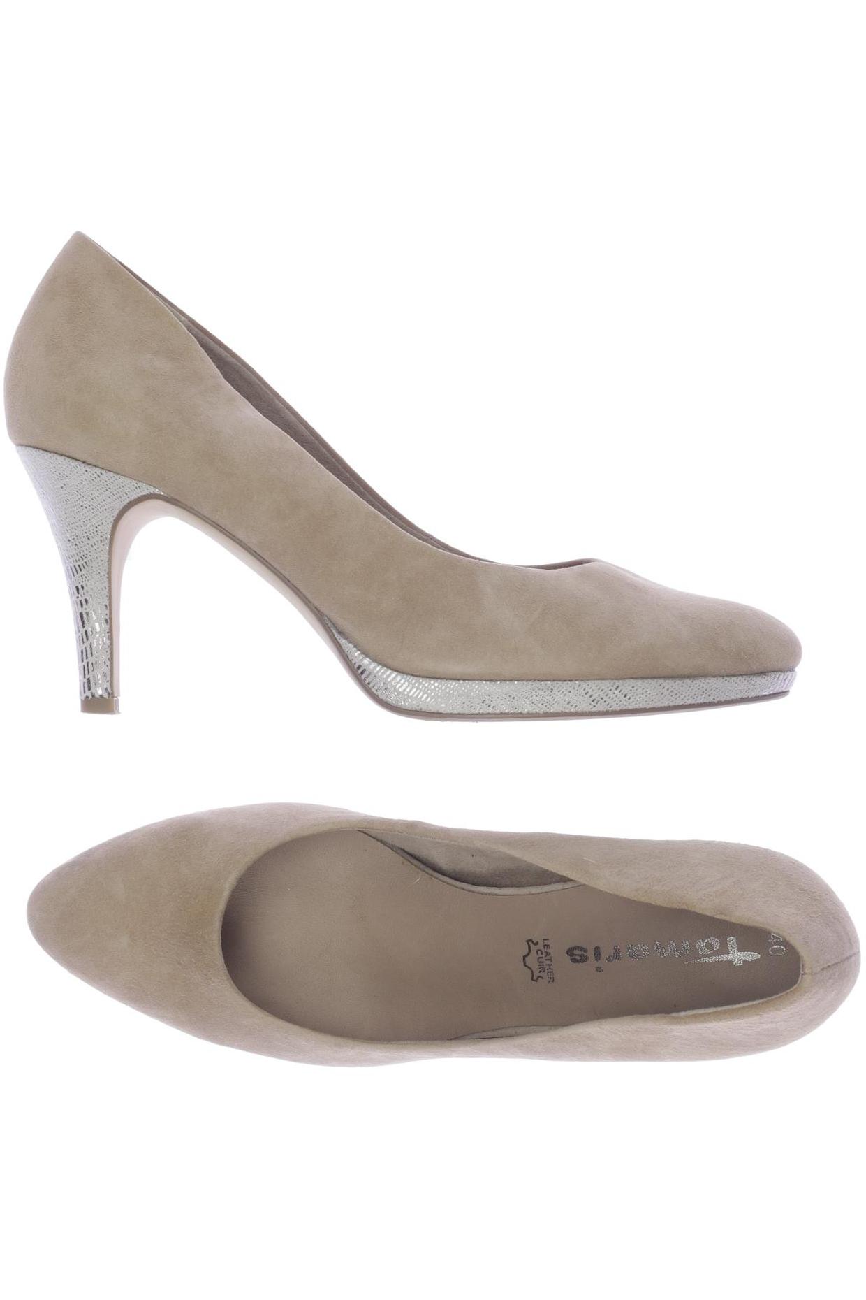 

Tamaris Damen Pumps, beige, Gr. 40