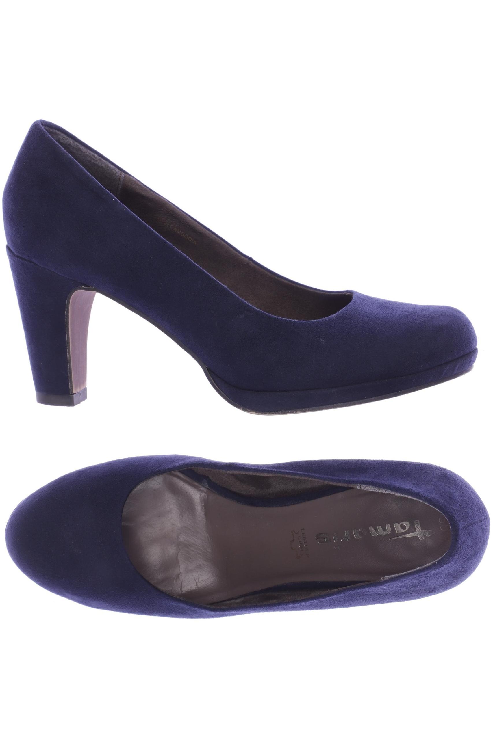 

Tamaris Damen Pumps, marineblau, Gr. 38