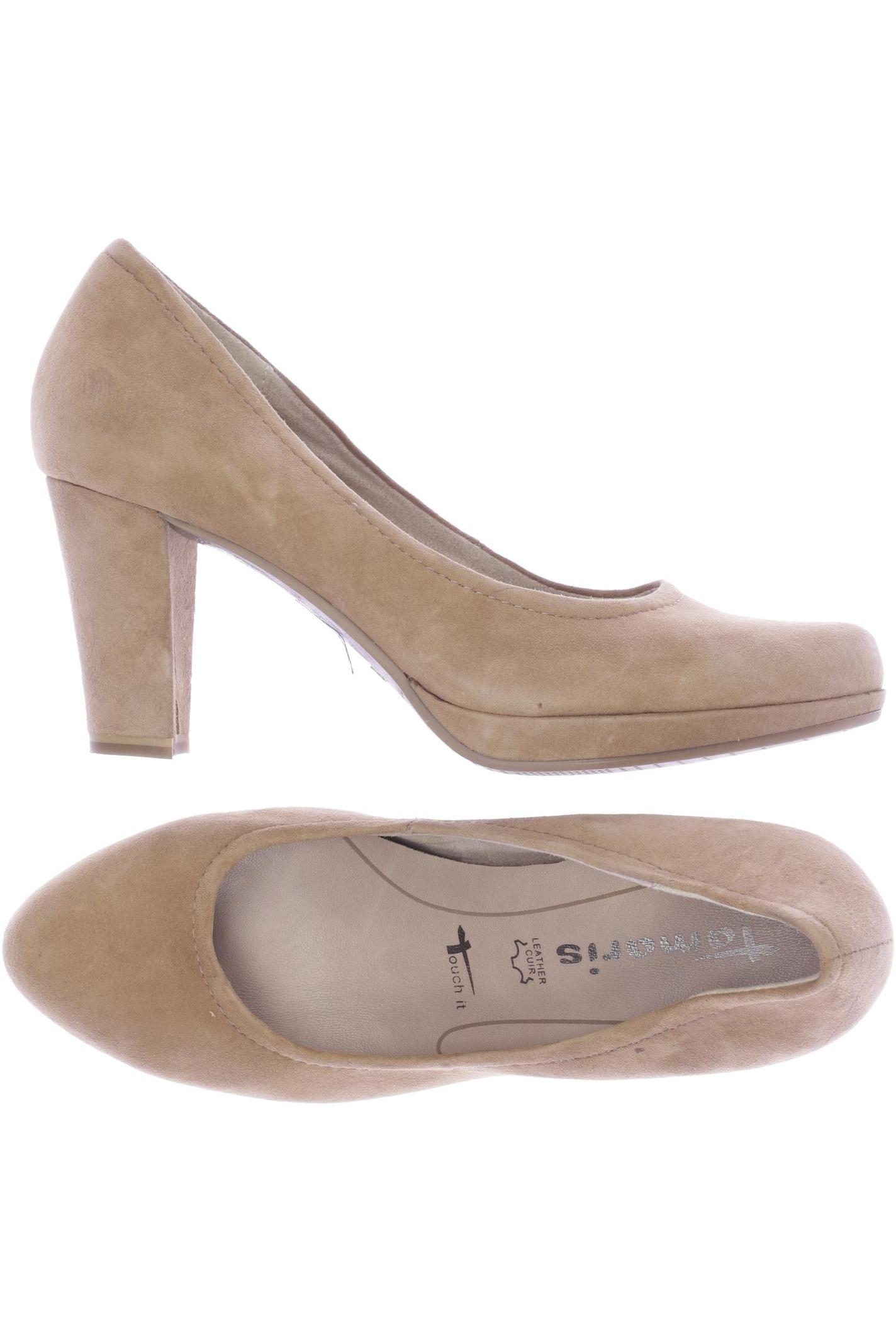 

Tamaris Damen Pumps, beige, Gr. 38