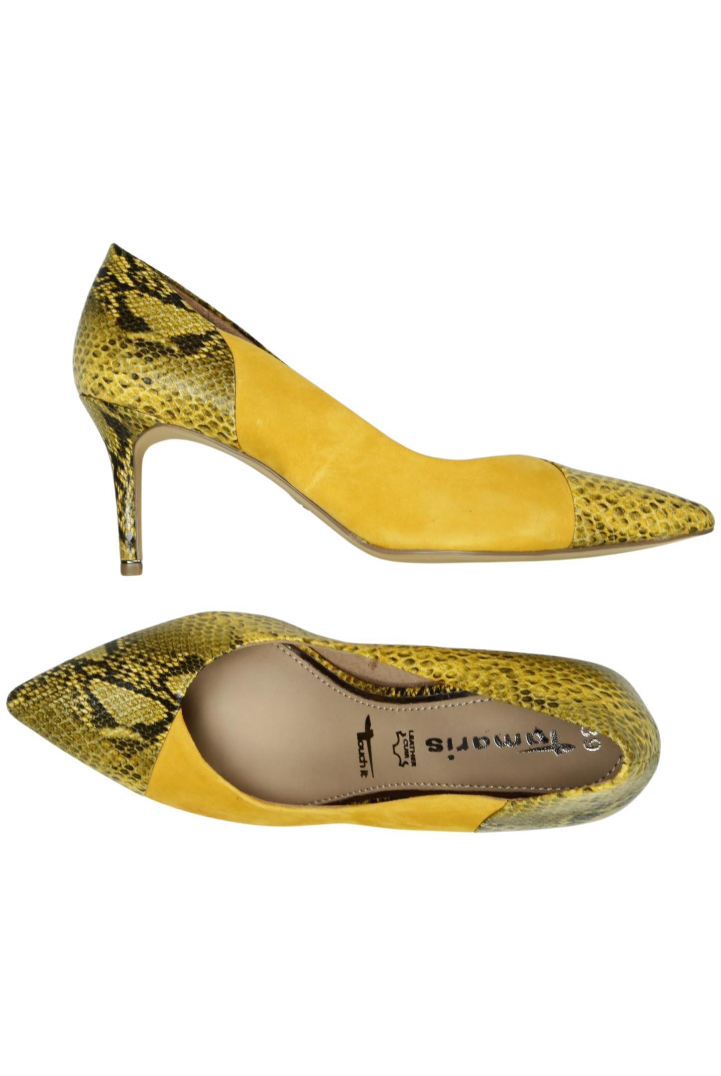 

Tamaris Damen Pumps, gelb, Gr. 39