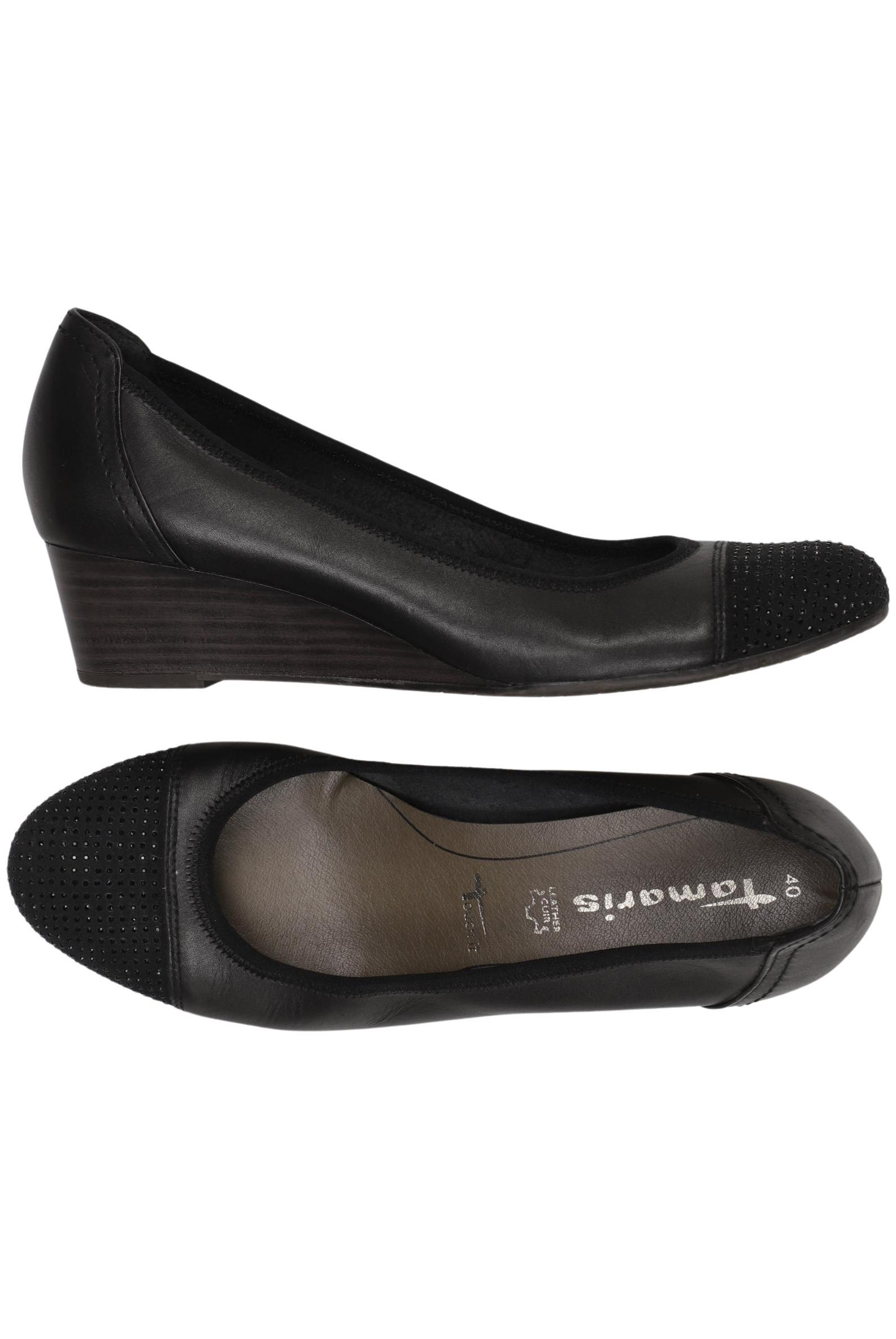 

Tamaris Damen Pumps, schwarz, Gr. 40