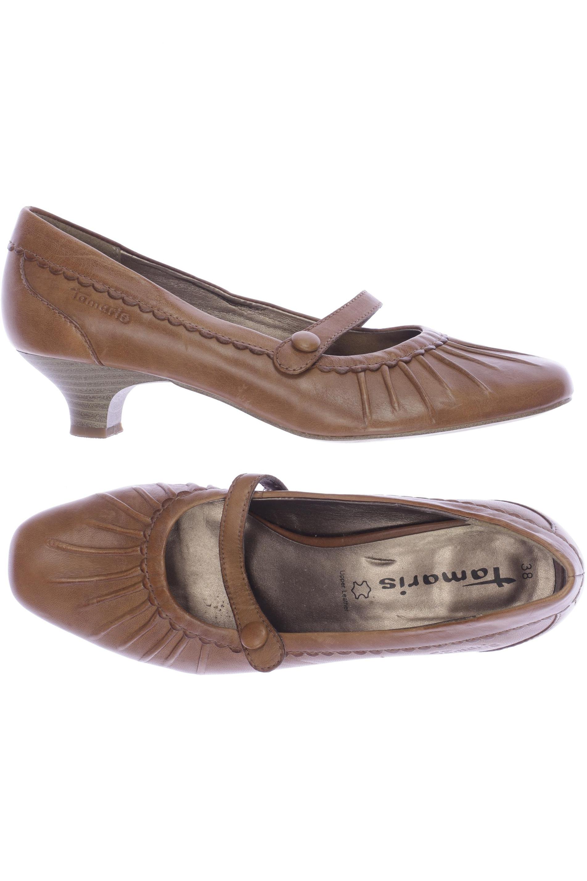 

Tamaris Damen Pumps, braun, Gr. 38