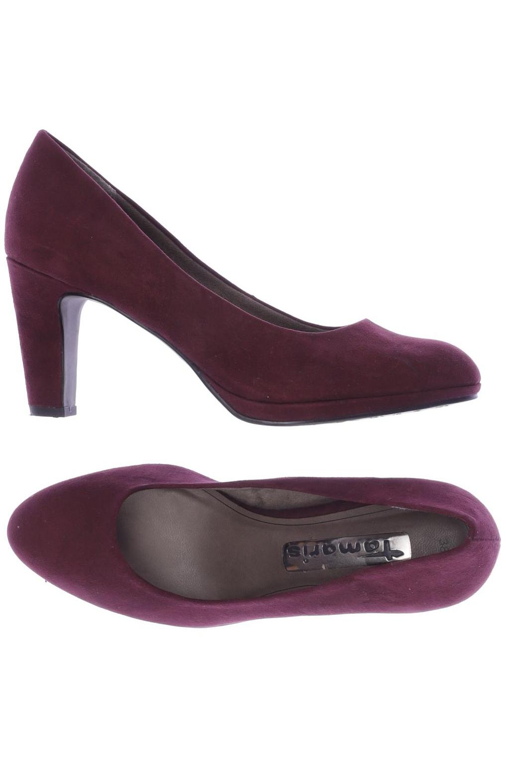 

Tamaris Damen Pumps, bordeaux, Gr. 38