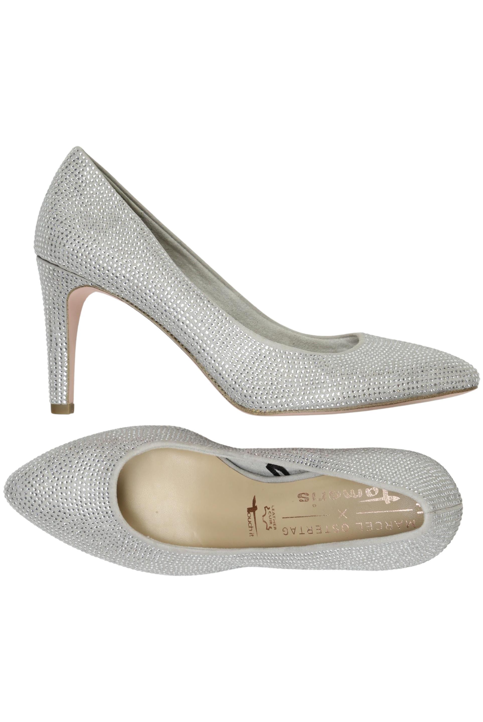 

Tamaris Damen Pumps, silber, Gr. 41