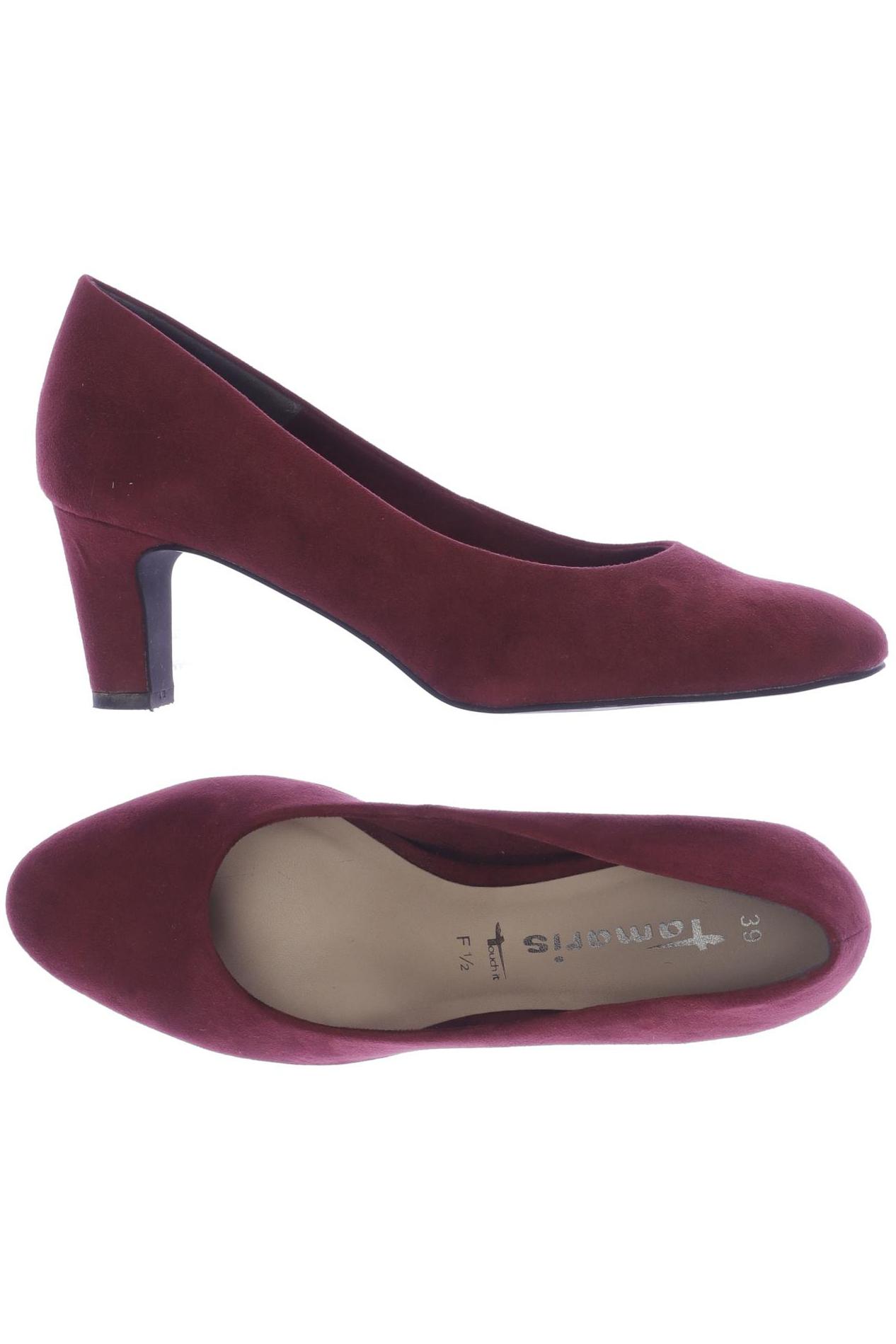 

Tamaris Damen Pumps, bordeaux, Gr. 39