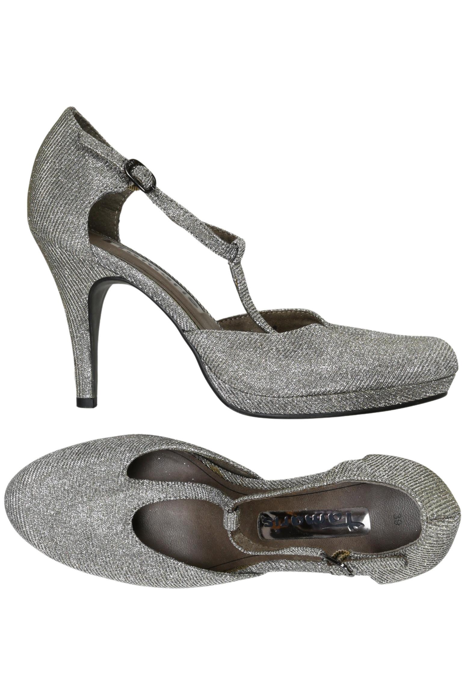 

Tamaris Damen Pumps, silber, Gr. 39
