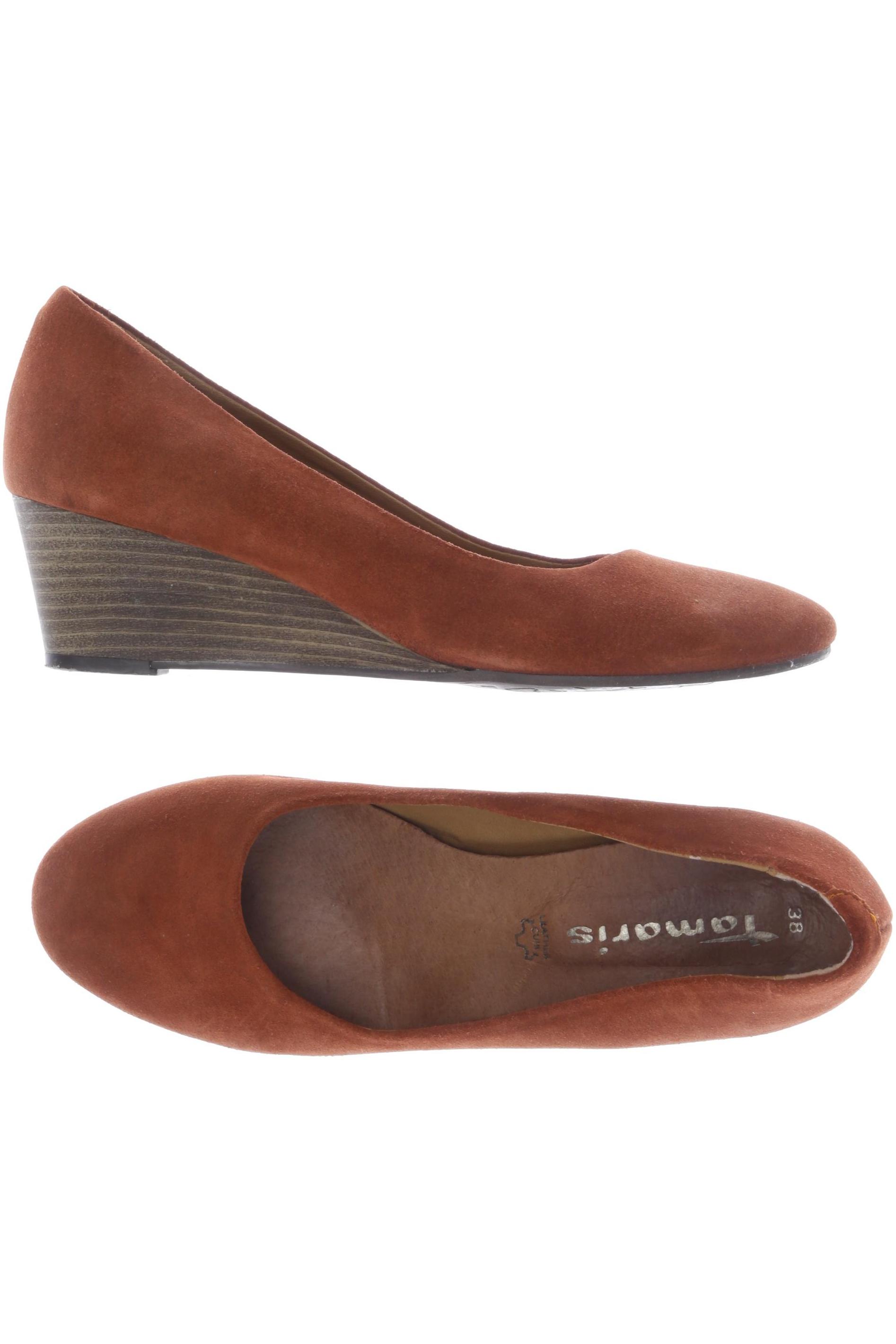 

Tamaris Damen Pumps, orange, Gr. 38