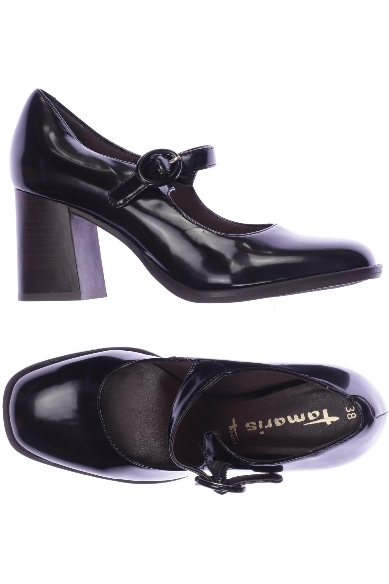 

Tamaris Damen Pumps, schwarz, Gr. 38