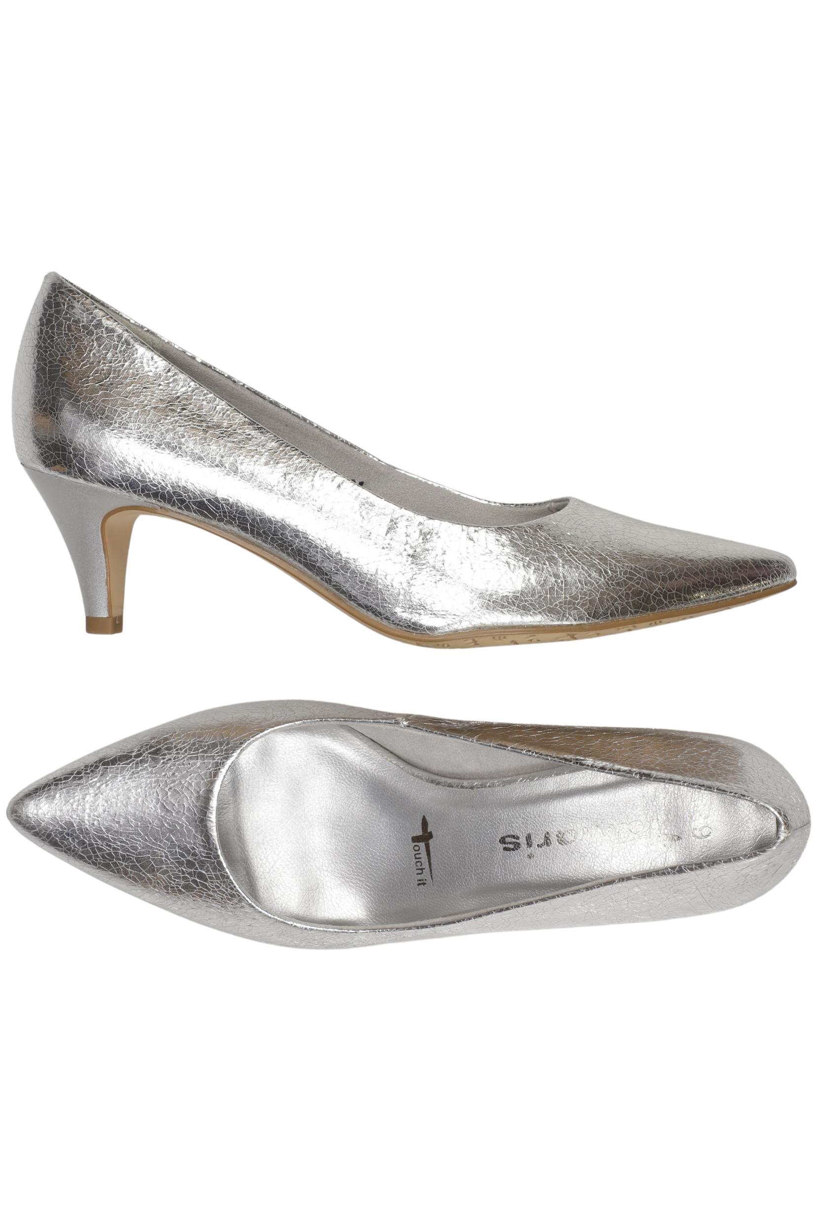 

Tamaris Damen Pumps, silber, Gr. 39