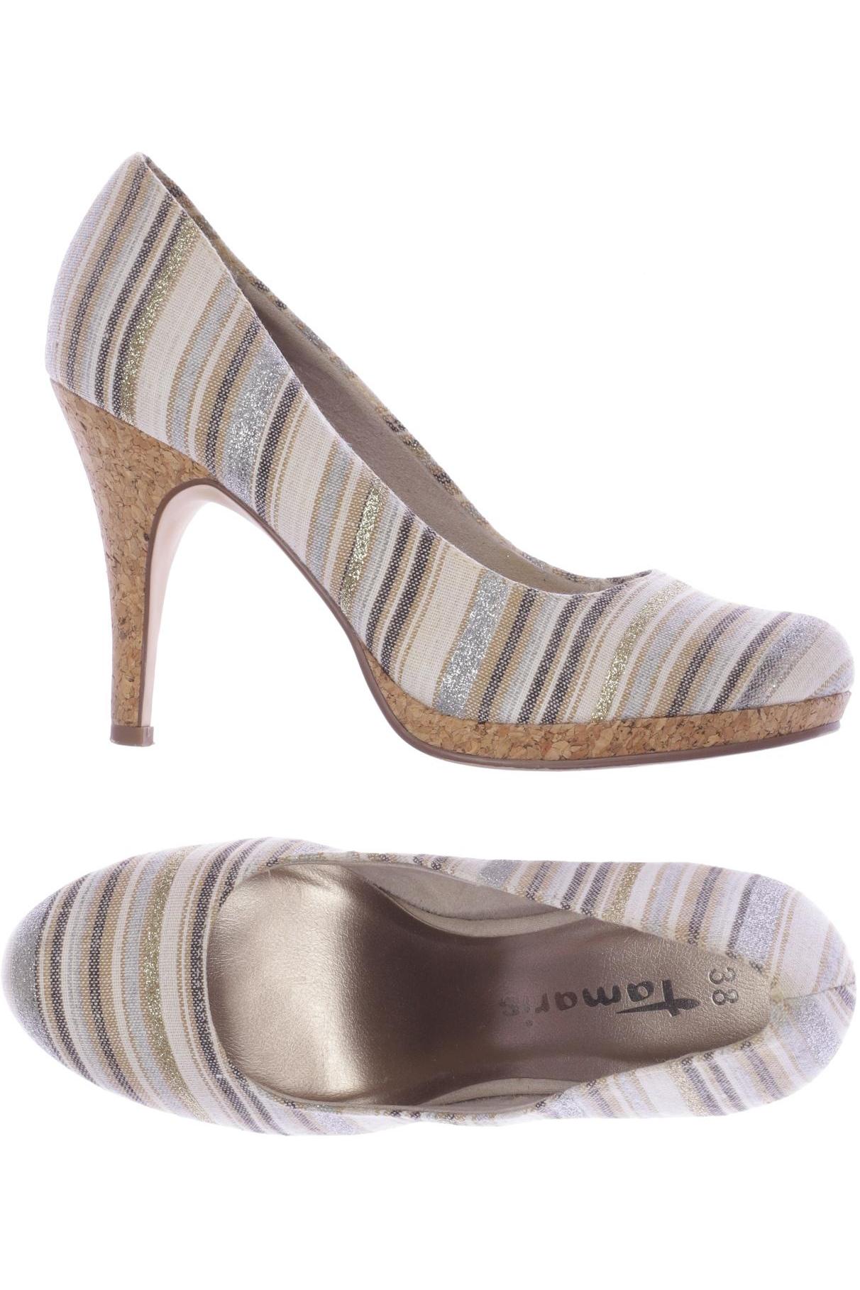 

Tamaris Damen Pumps, beige, Gr. 38