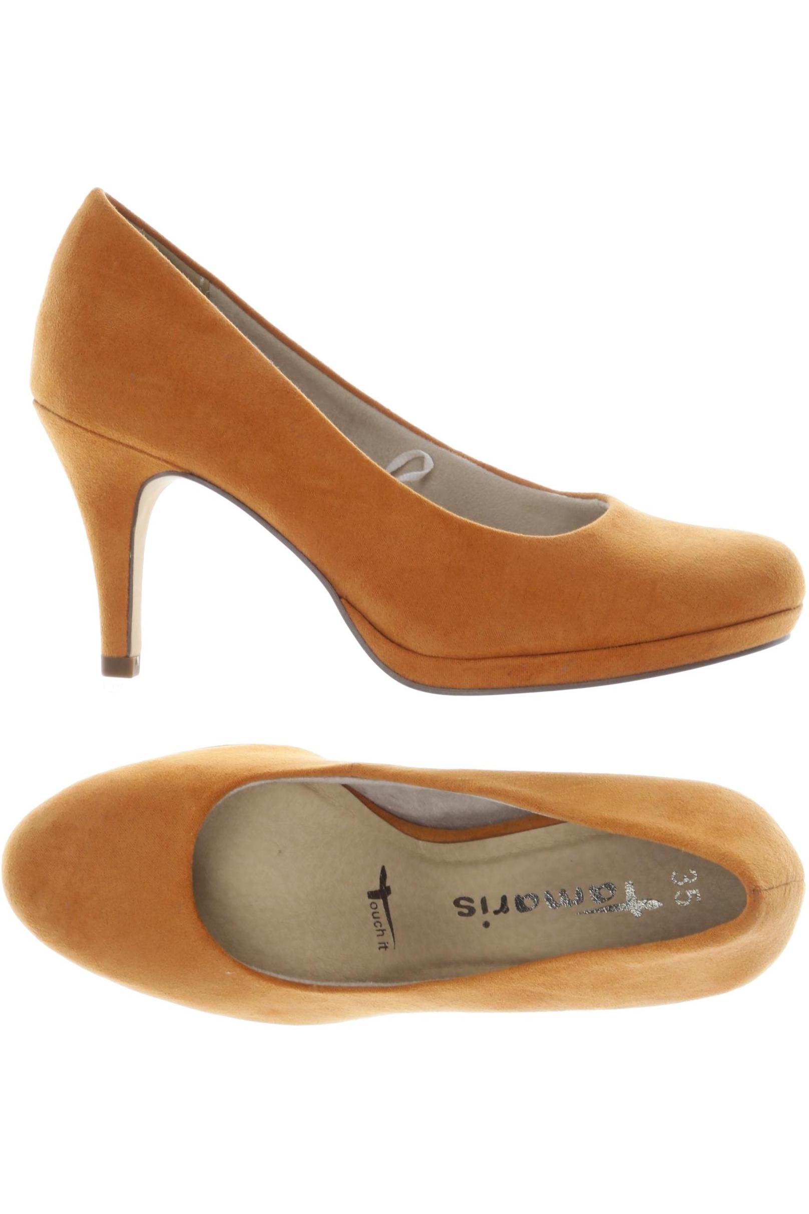 

Tamaris Damen Pumps, orange, Gr. 35