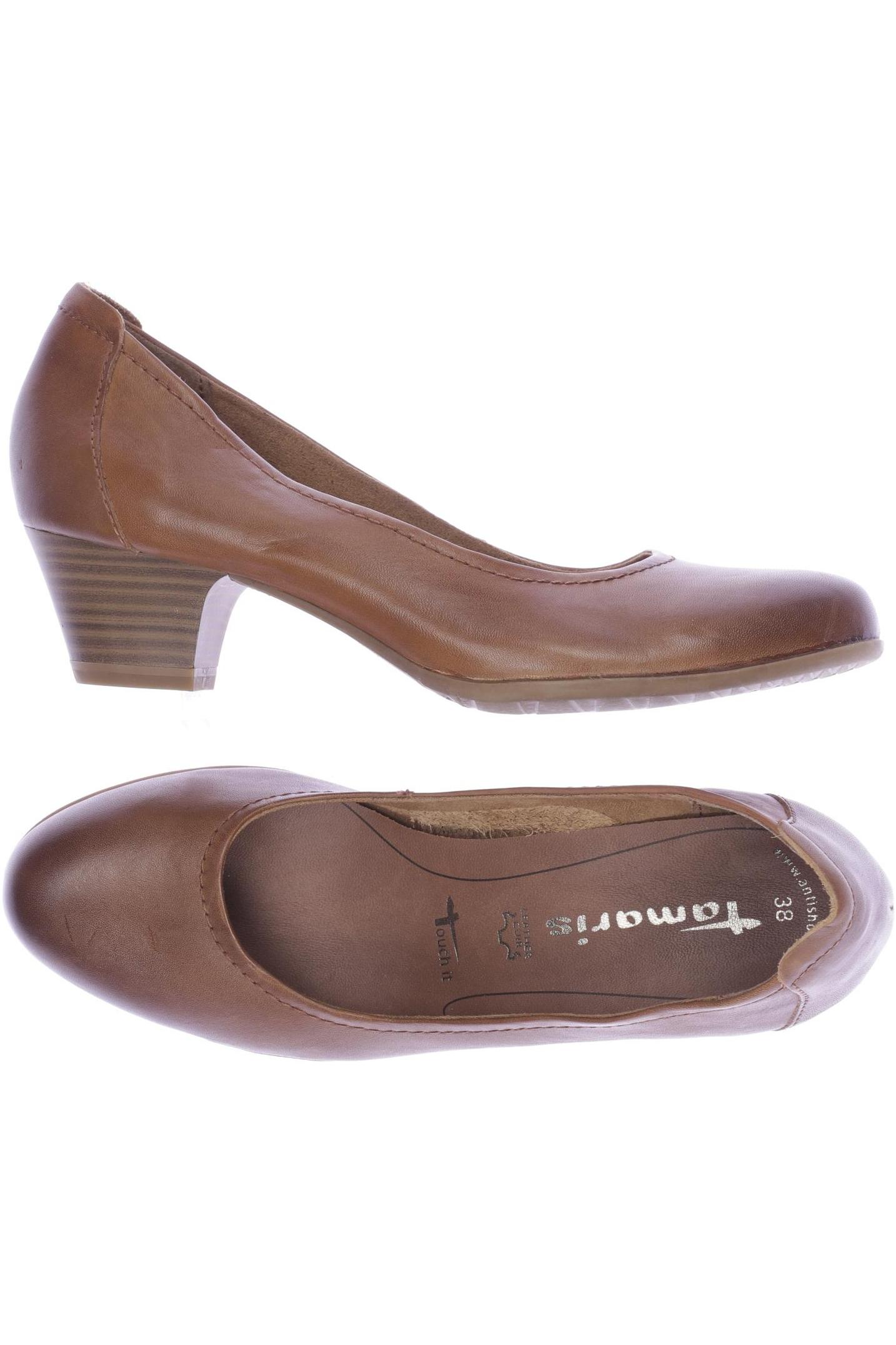 

Tamaris Damen Pumps, braun, Gr. 38