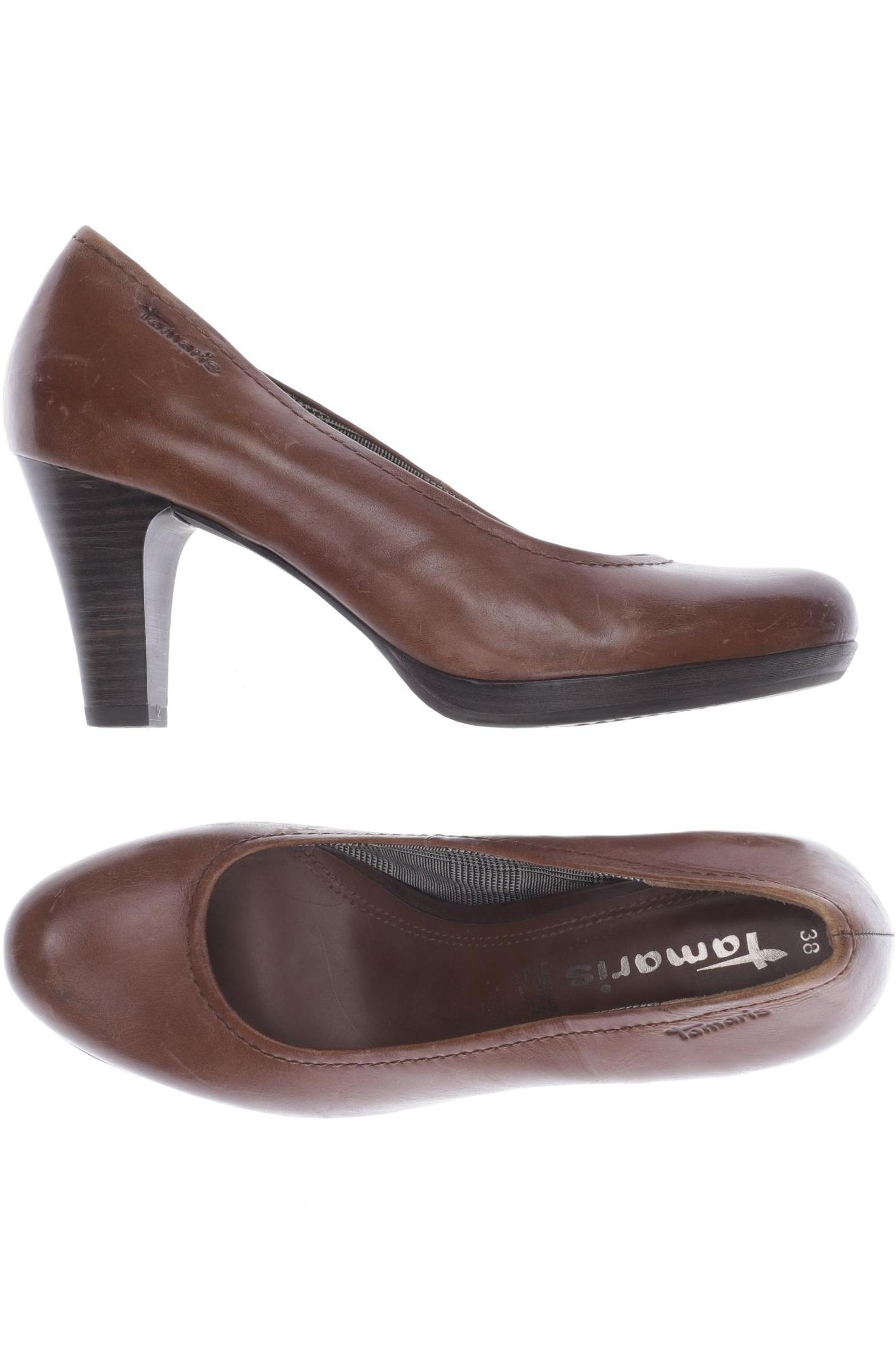 

Tamaris Damen Pumps, braun, Gr. 38
