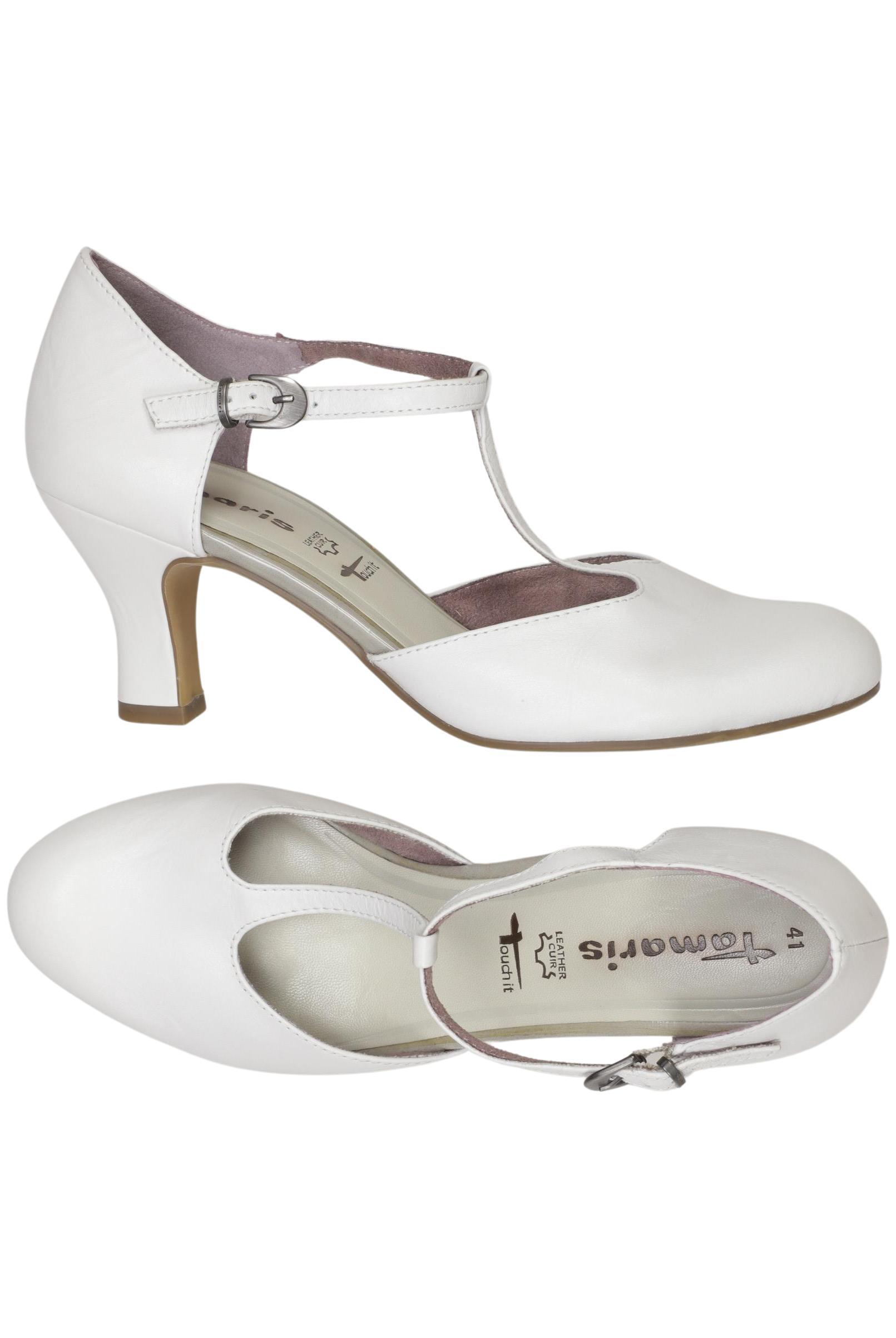 

Tamaris Damen Pumps, weiß, Gr. 41