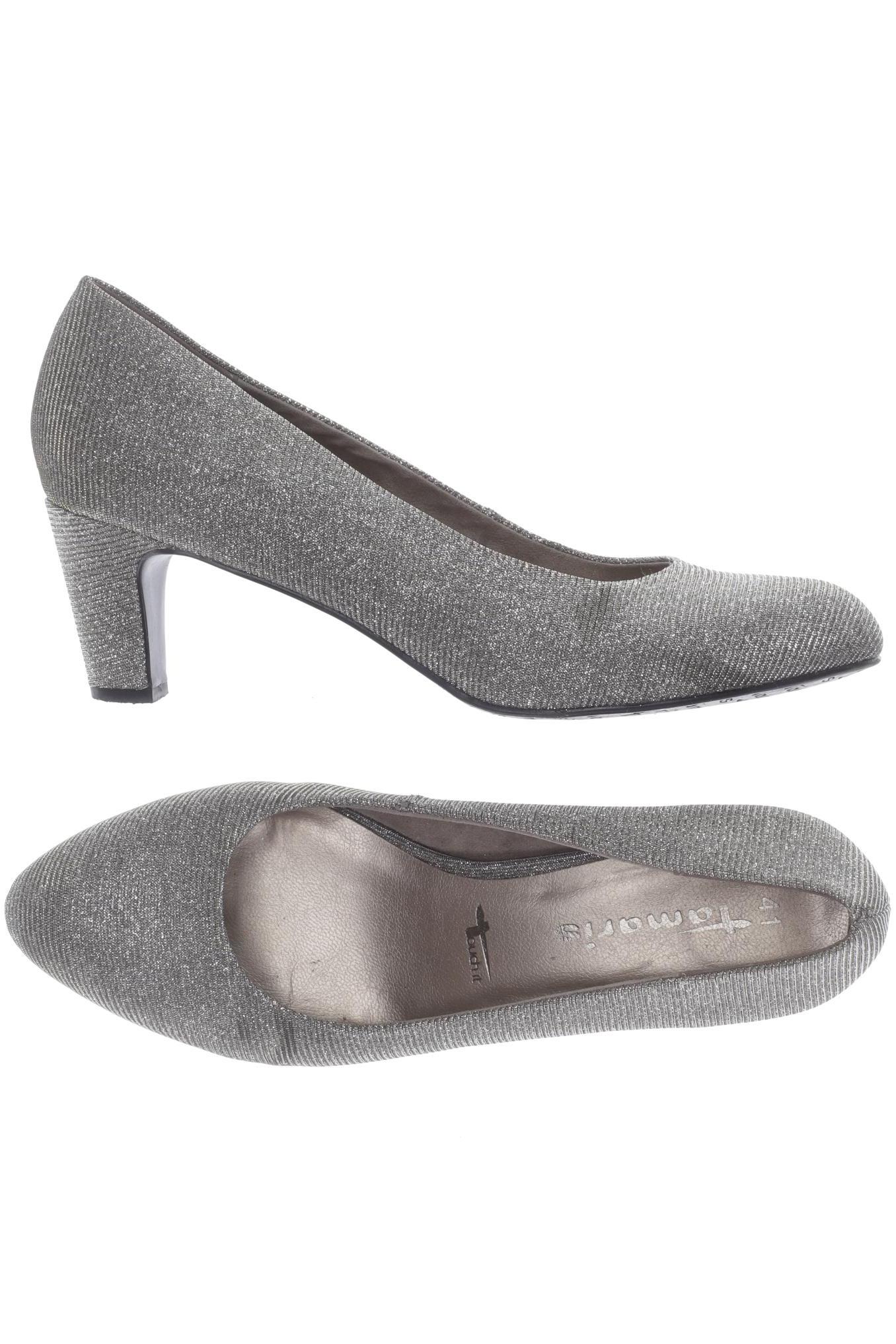

Tamaris Damen Pumps, silber, Gr. 41