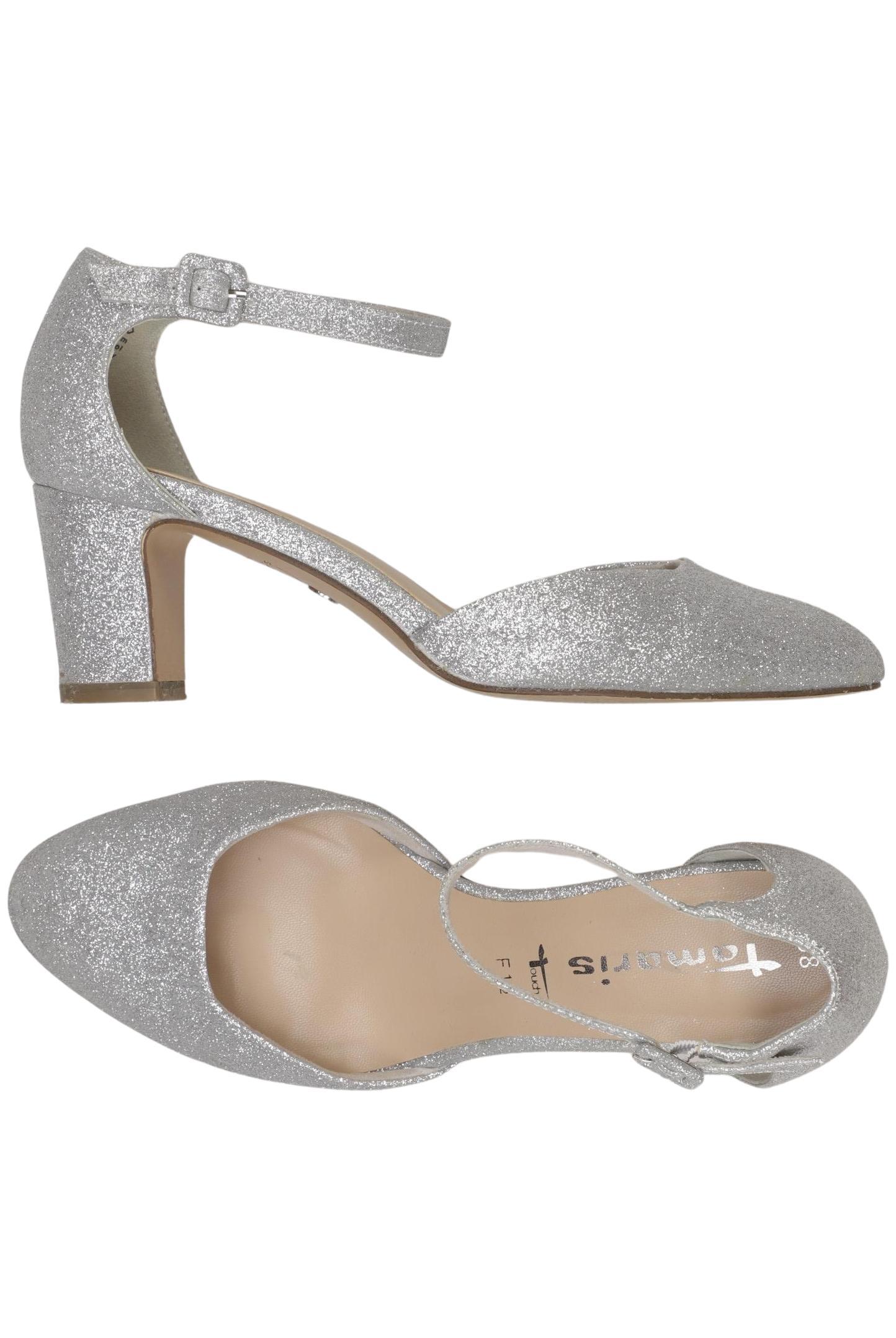 

Tamaris Damen Pumps, silber, Gr. 38