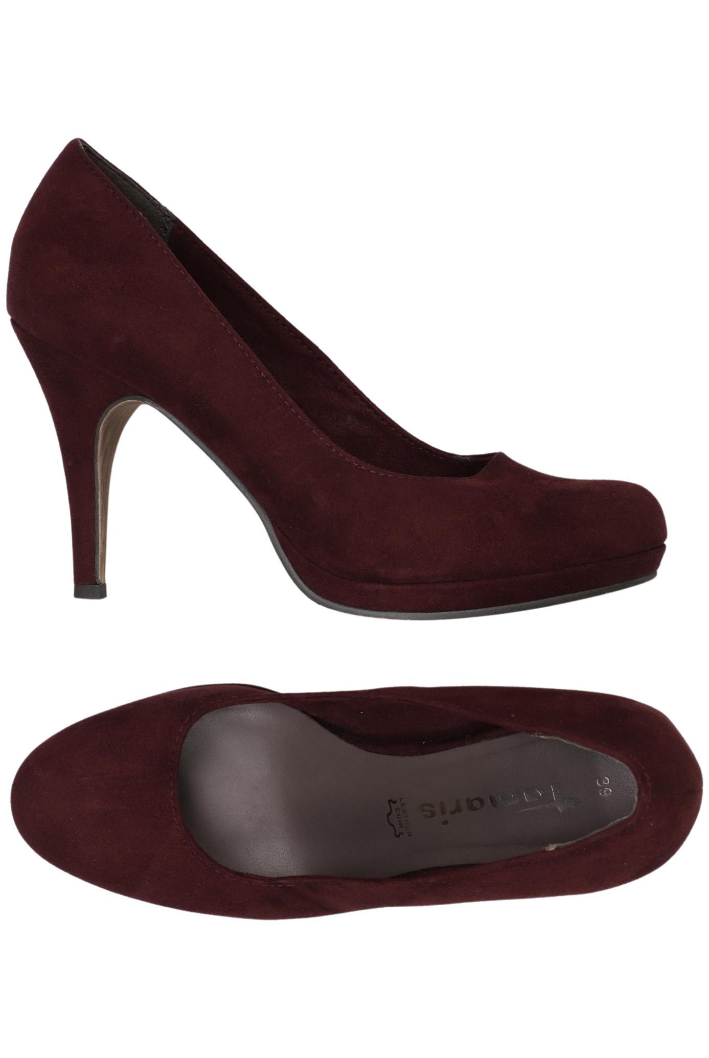 

Tamaris Damen Pumps, bordeaux, Gr. 39