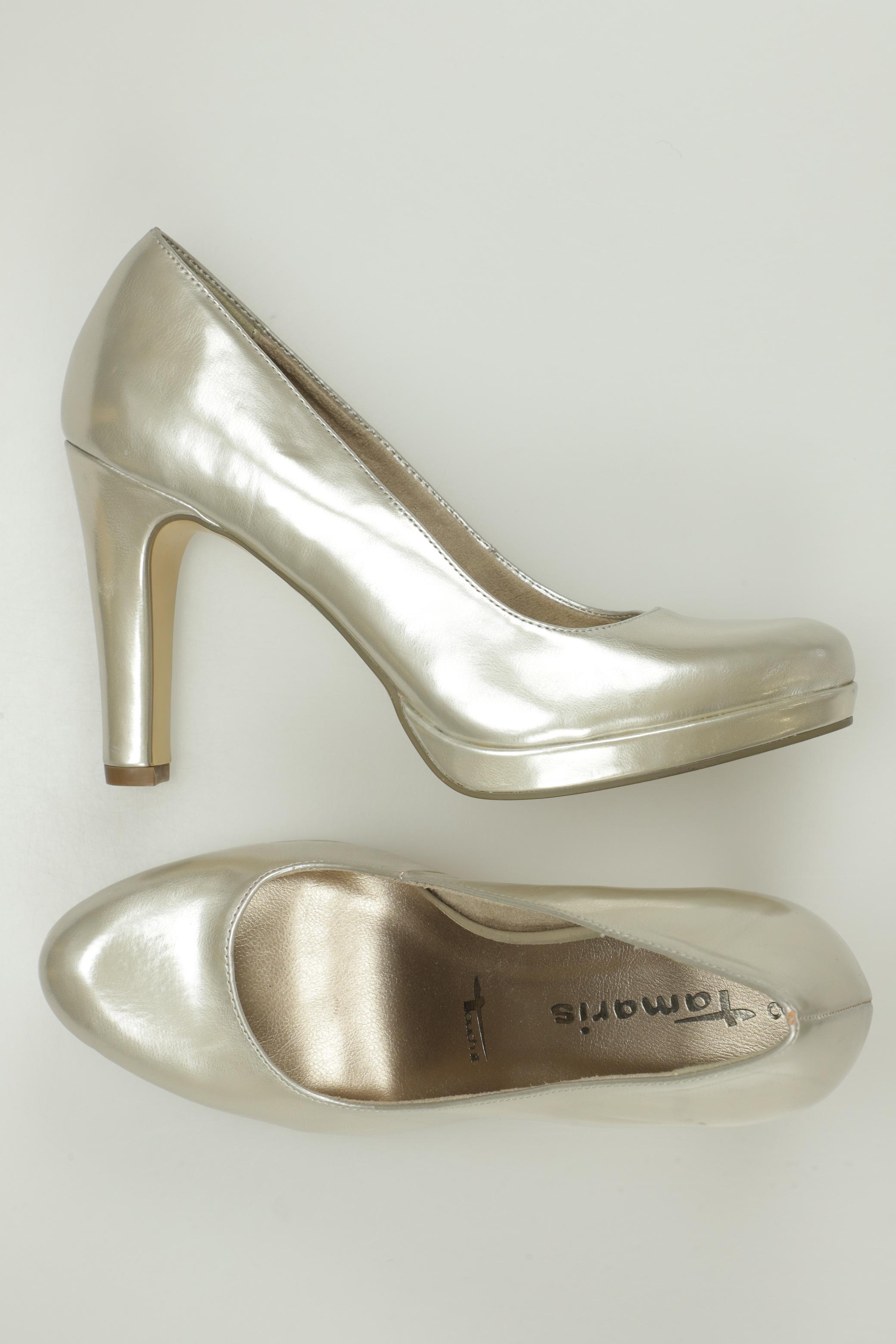 

Tamaris Damen Pumps, silber, Gr. 38