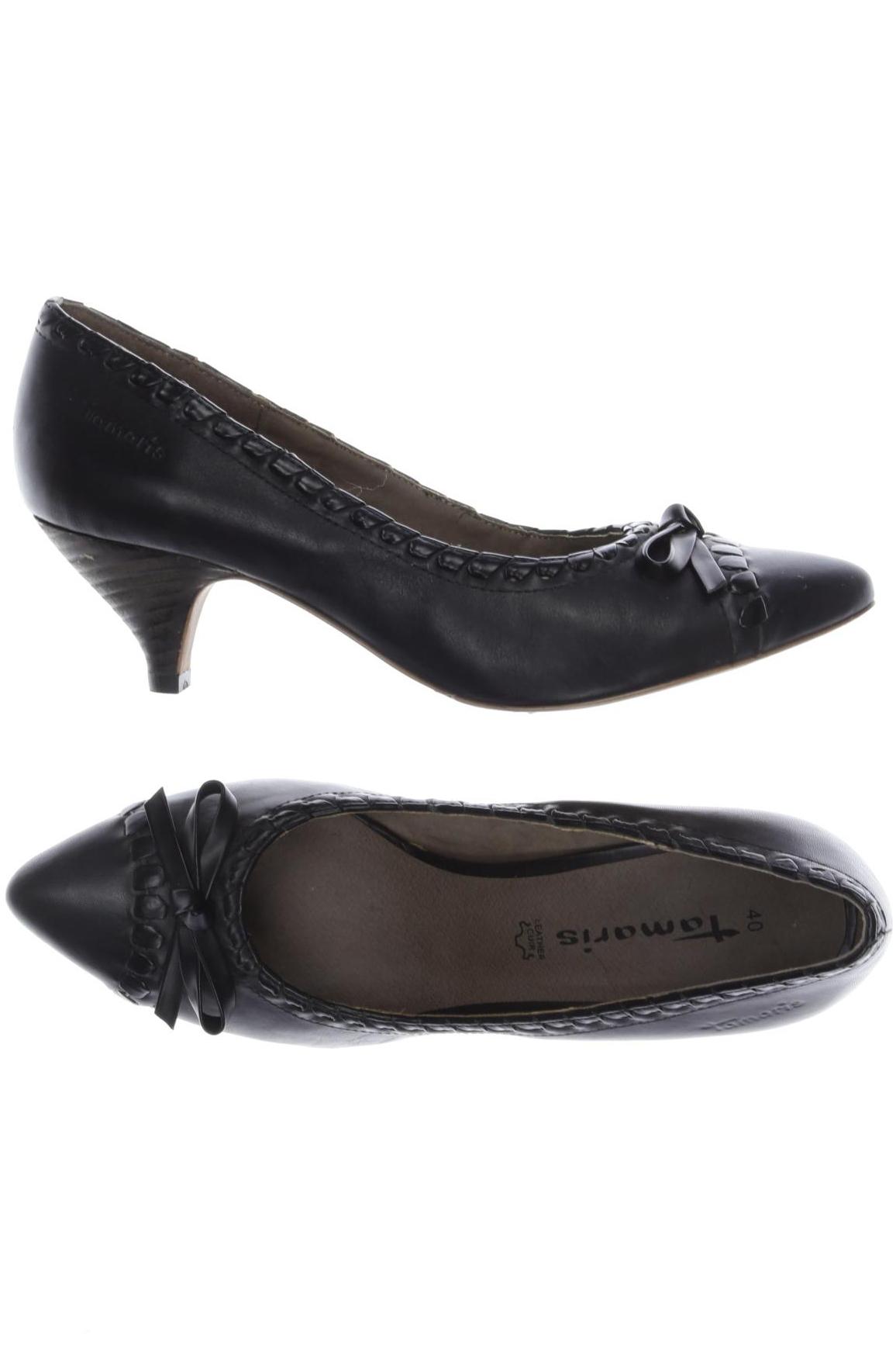 

Tamaris Damen Pumps, schwarz, Gr. 40