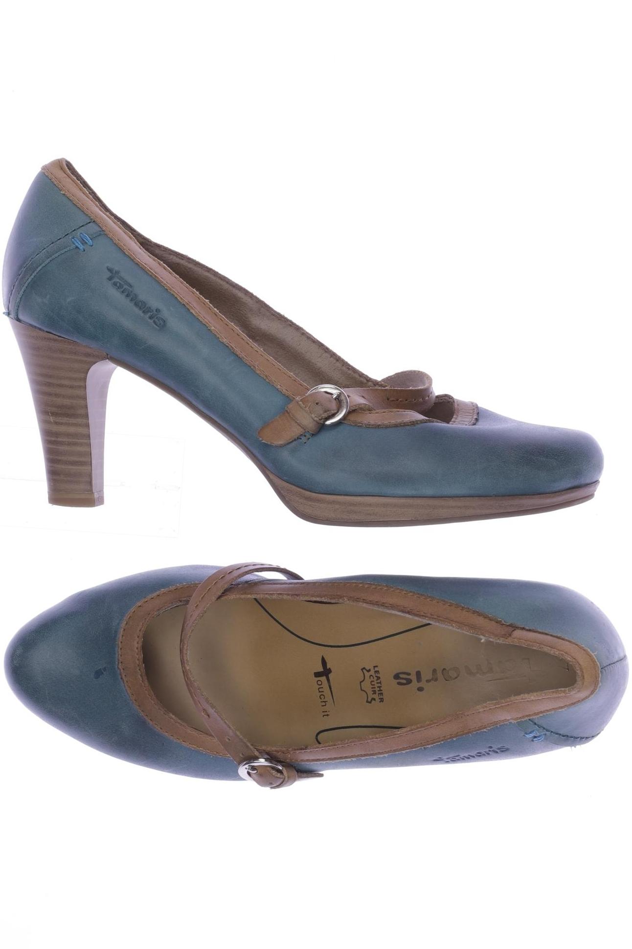 

Tamaris Damen Pumps, türkis, Gr. 37