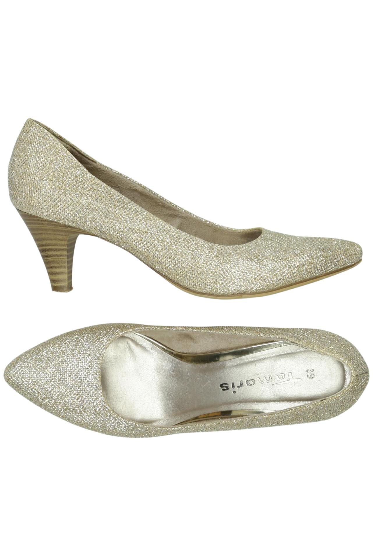 

Tamaris Damen Pumps, cremeweiß, Gr. 39