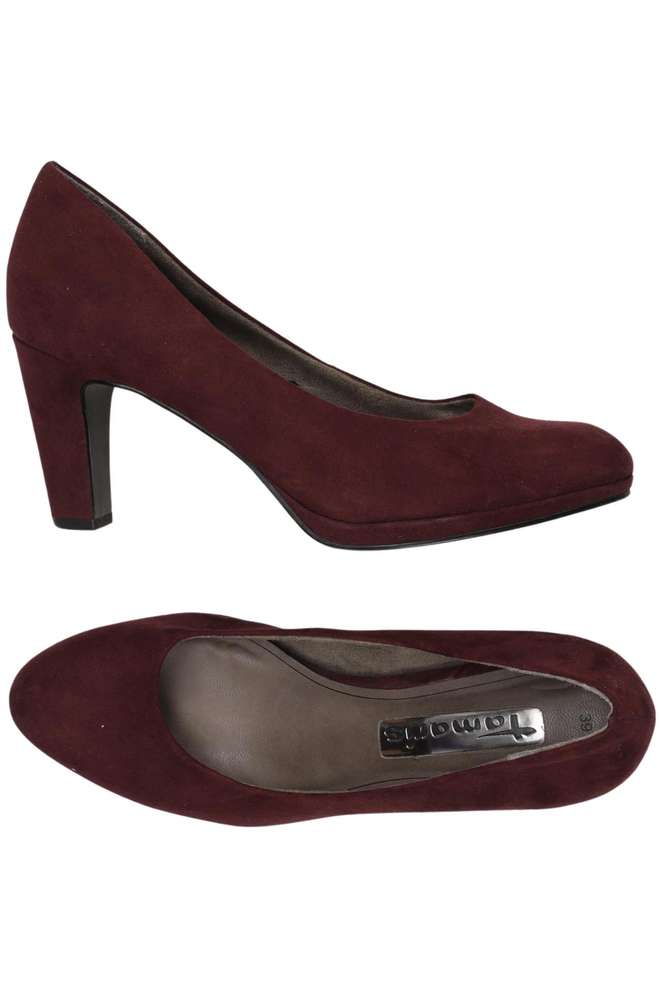 

Tamaris Damen Pumps, bordeaux, Gr. 39