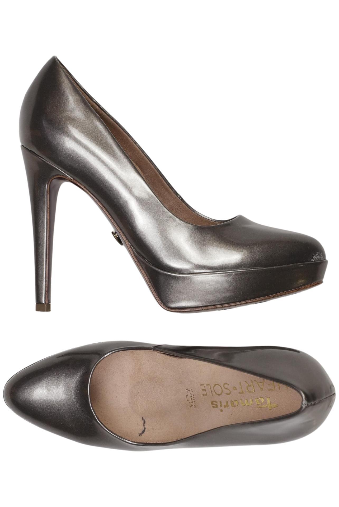 

Tamaris Damen Pumps, silber, Gr. 39
