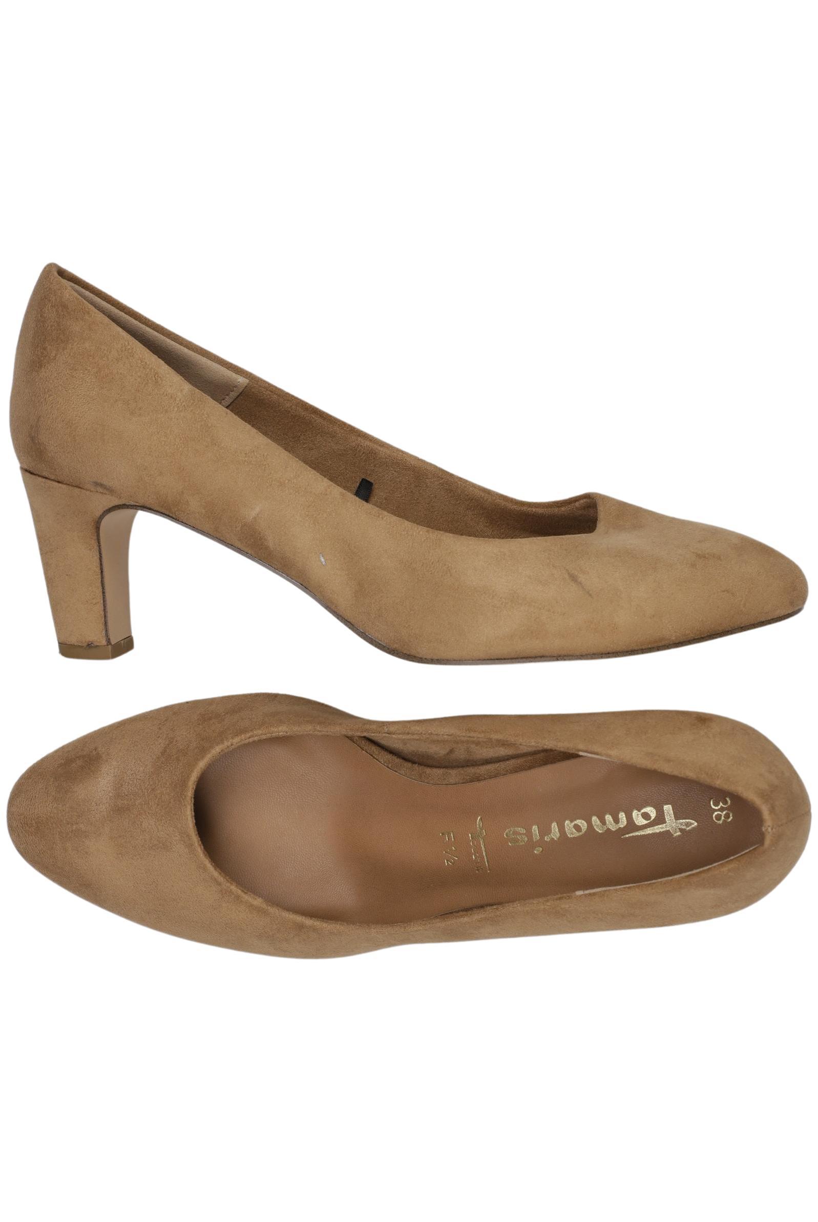 

Tamaris Damen Pumps, beige, Gr. 38