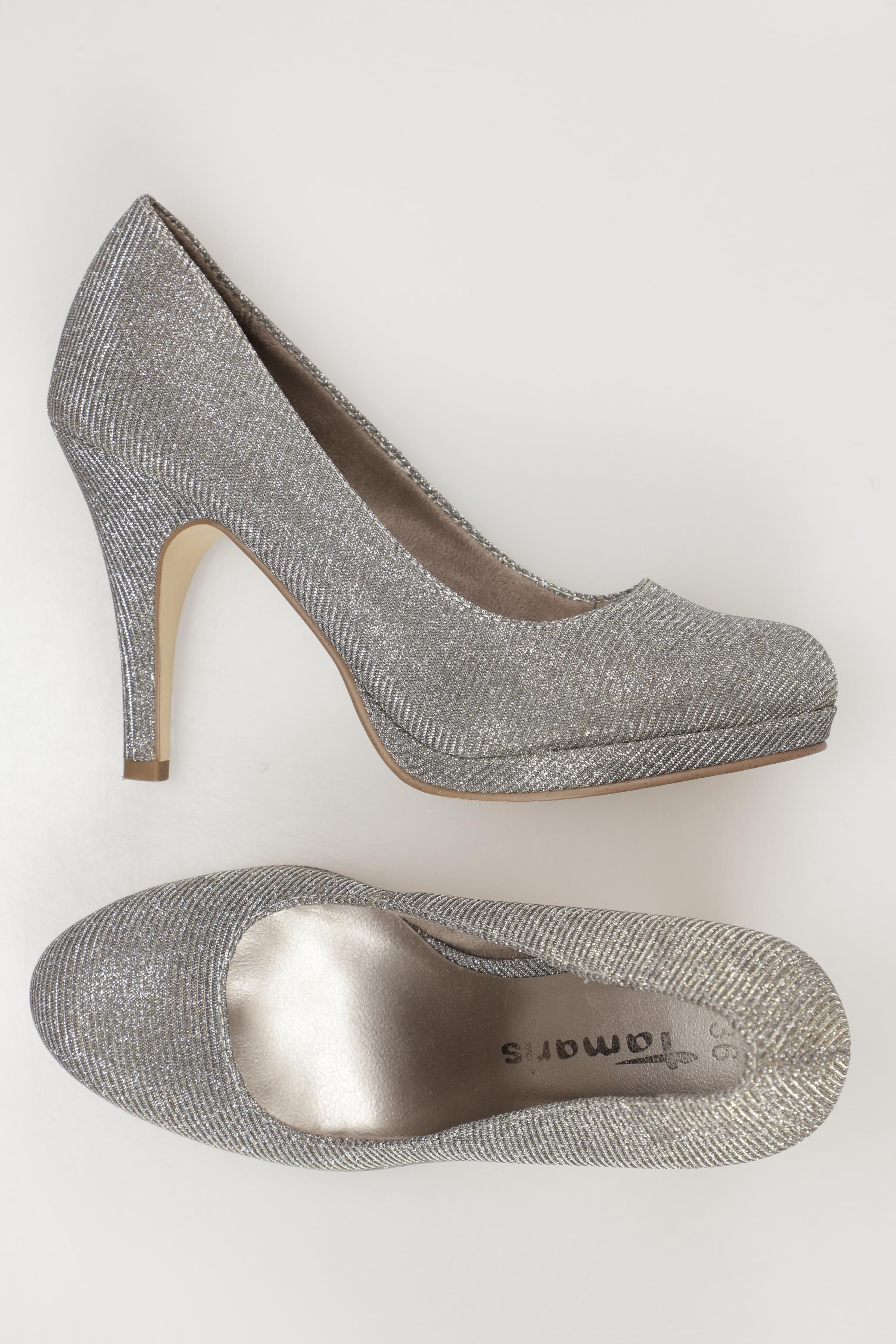 

Tamaris Damen Pumps, silber, Gr. 36