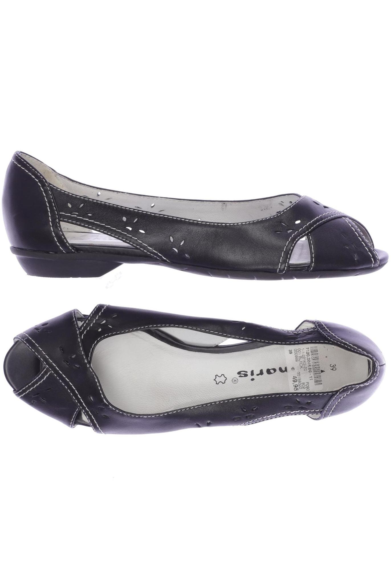 

Tamaris Damen Sandale, schwarz, Gr. 39