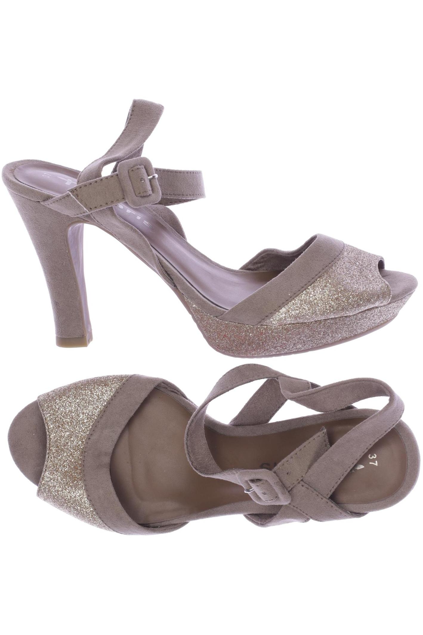 

Tamaris Damen Sandale, beige, Gr. 37