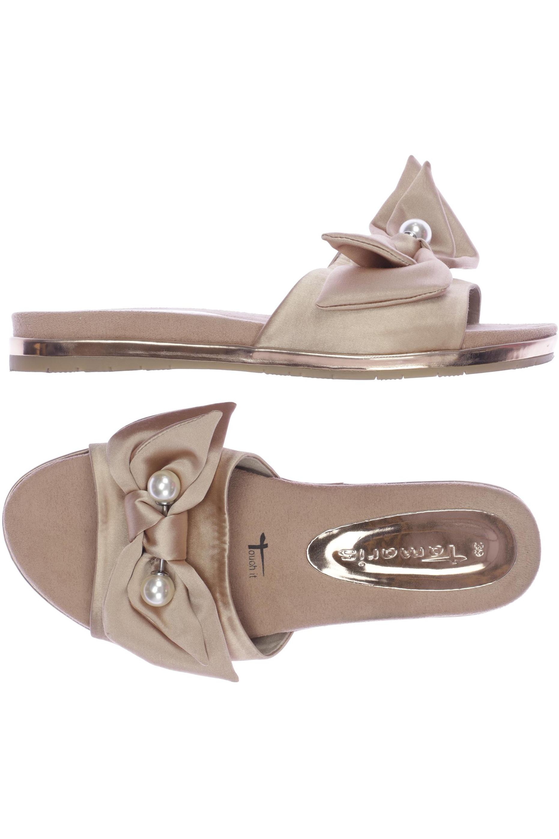 

Tamaris Damen Sandale, beige, Gr. 39