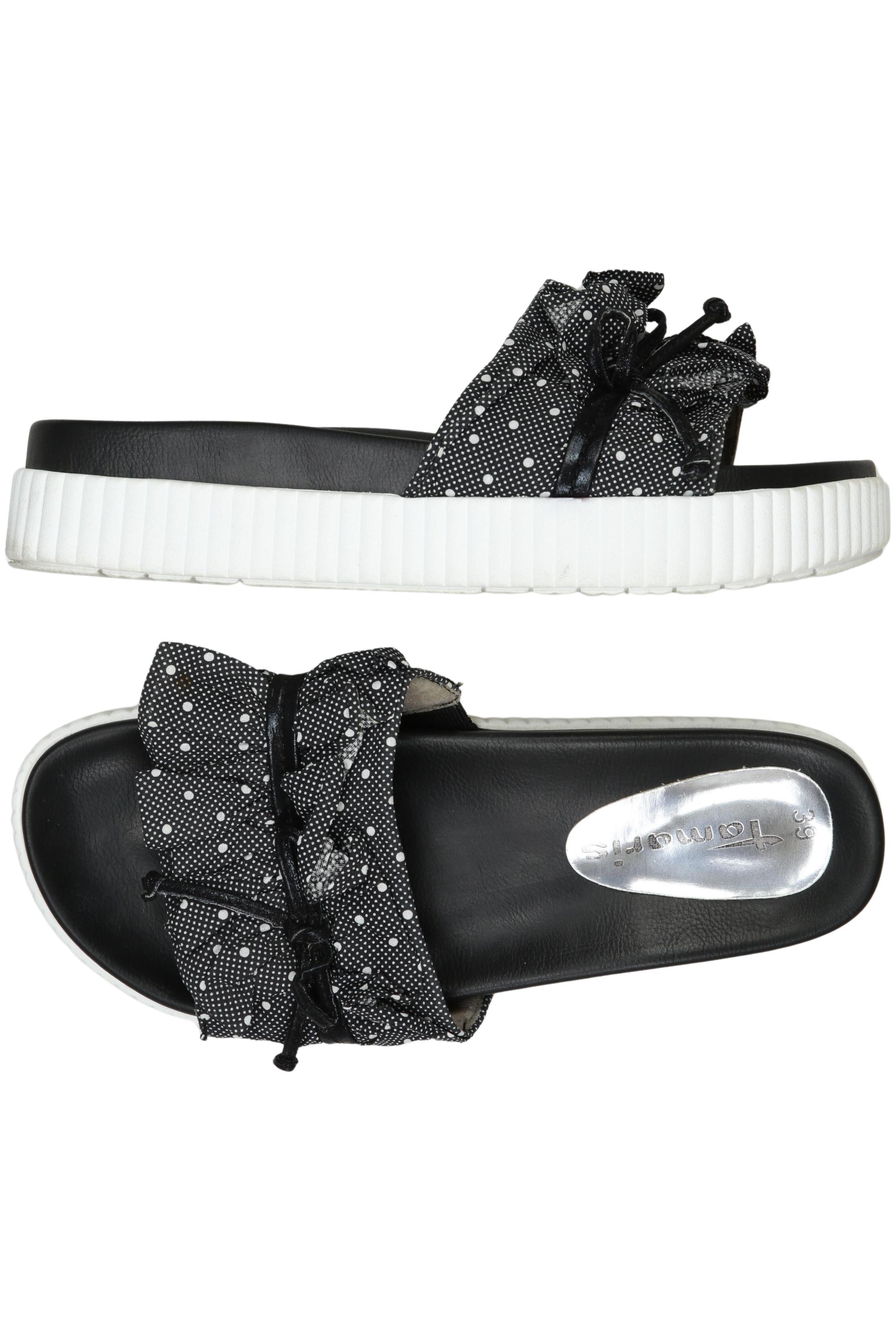 

Tamaris Damen Sandale, schwarz, Gr. 39
