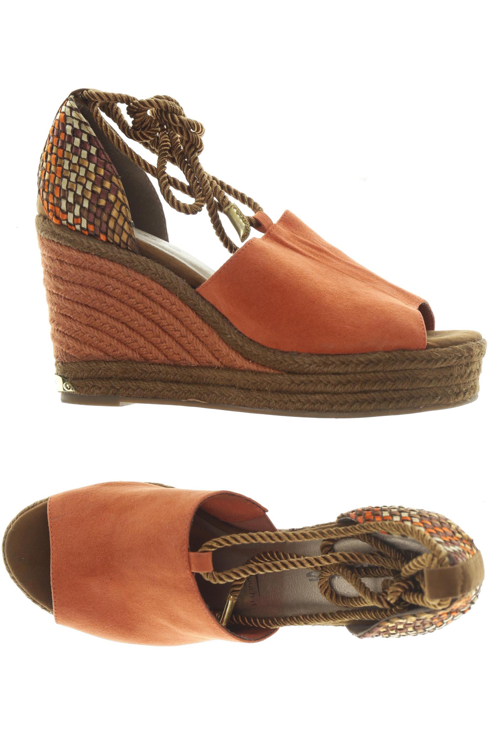 

Tamaris Damen Sandale, orange, Gr. 40