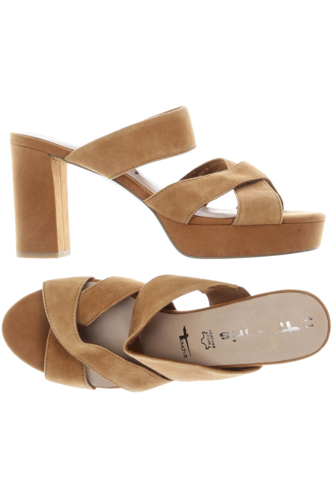 

Tamaris Damen Sandale, beige, Gr. 41