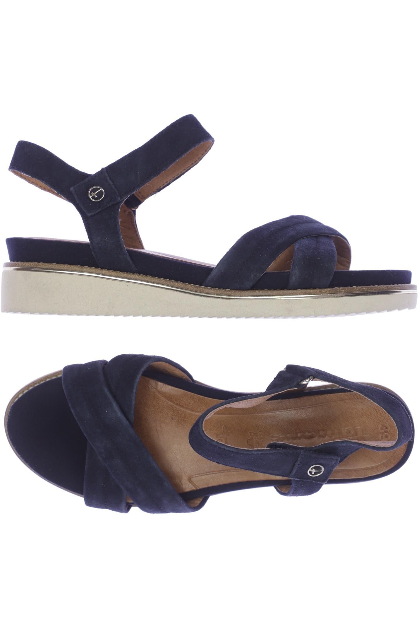 

Tamaris Damen Sandale, marineblau, Gr. 39