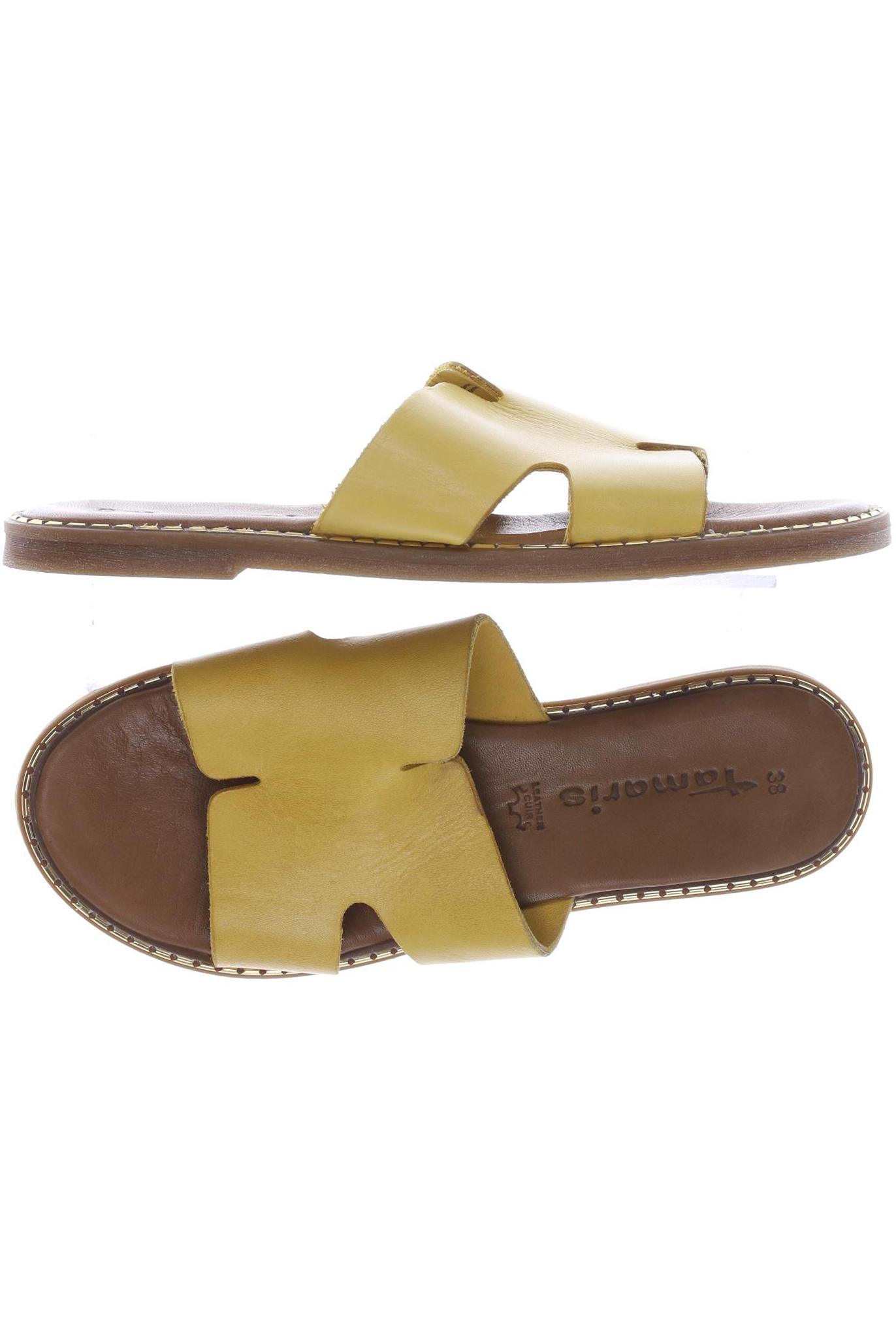 

Tamaris Damen Sandale, gelb, Gr. 38