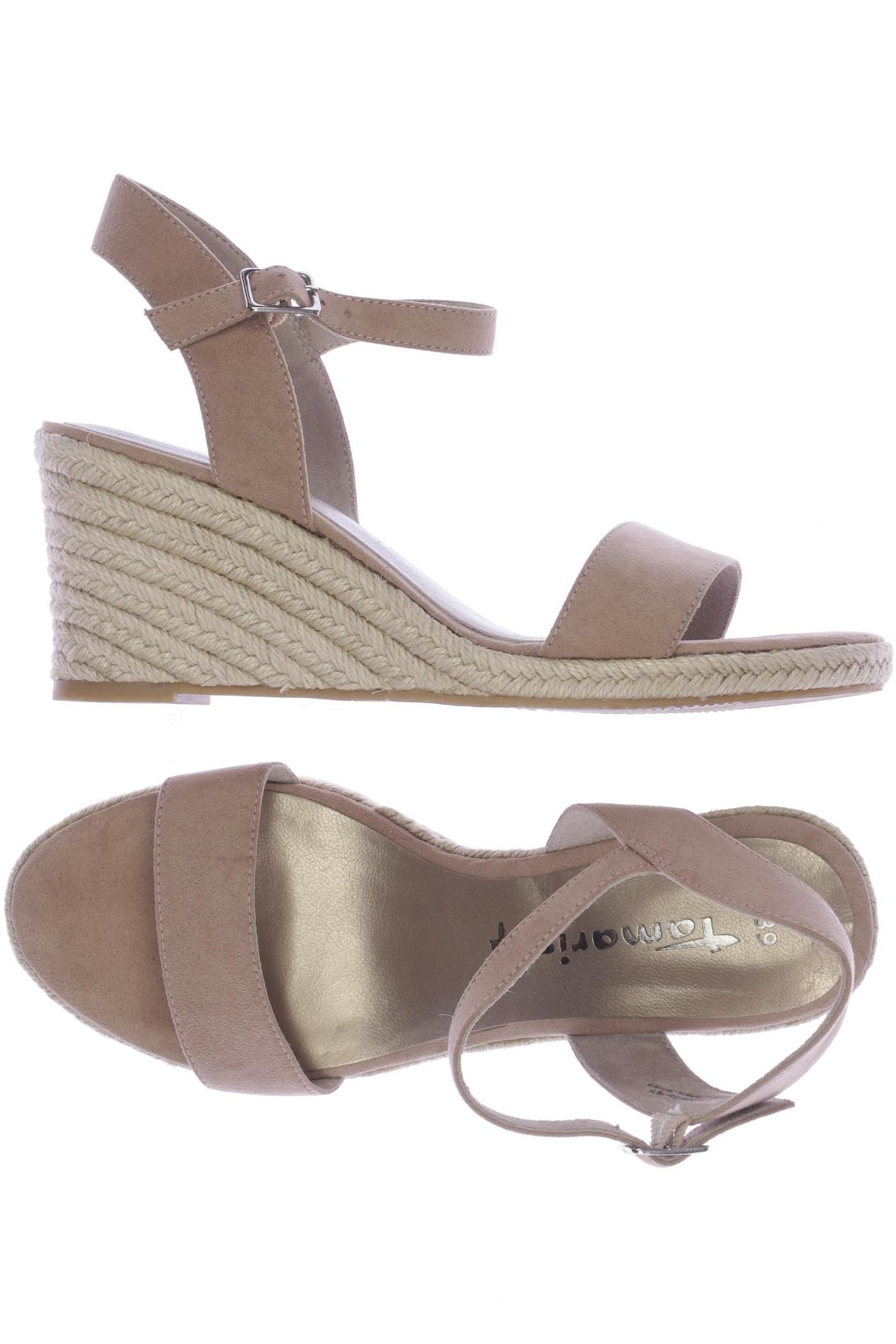 

Tamaris Damen Sandale, beige