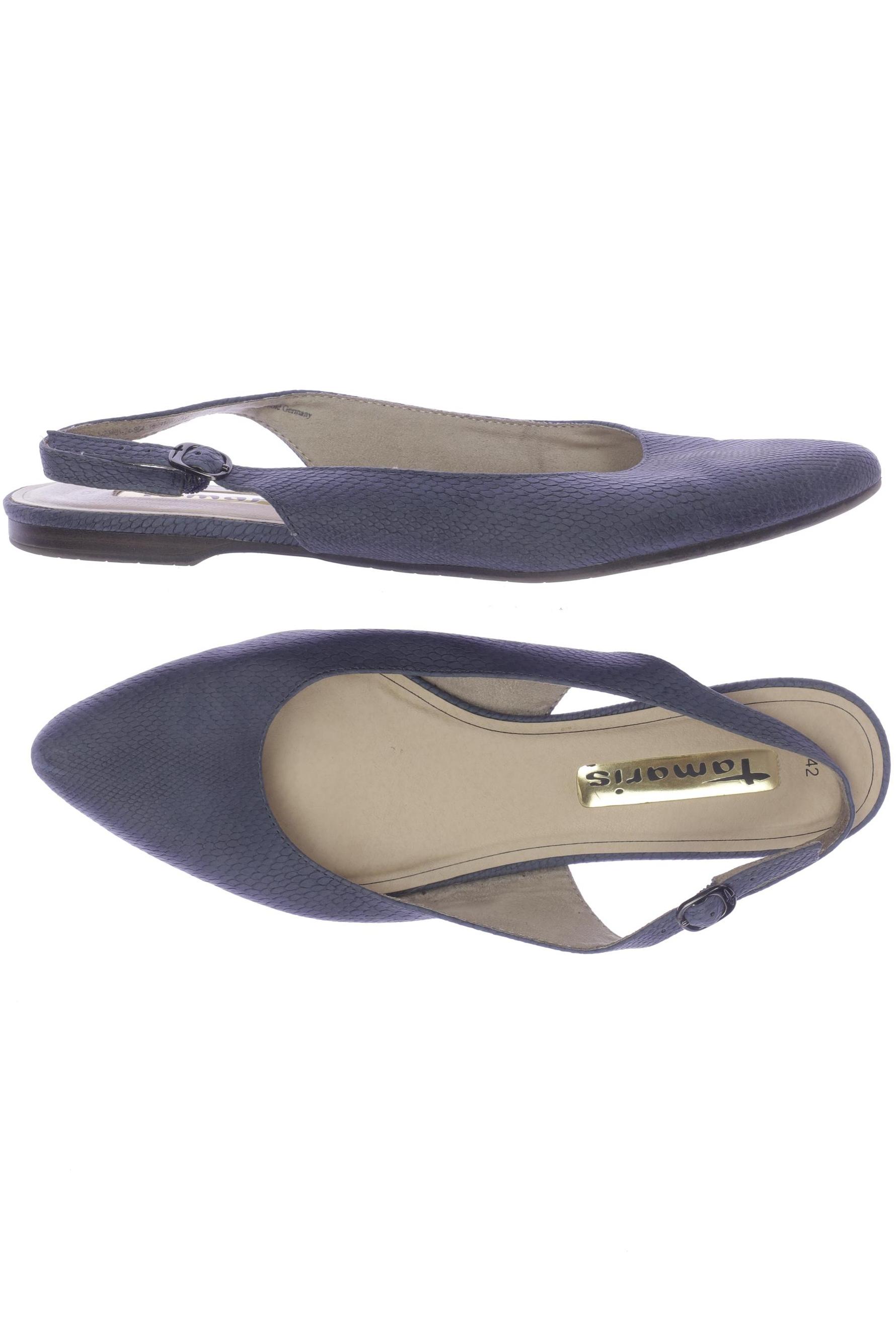 

Tamaris Damen Sandale, marineblau, Gr. 42