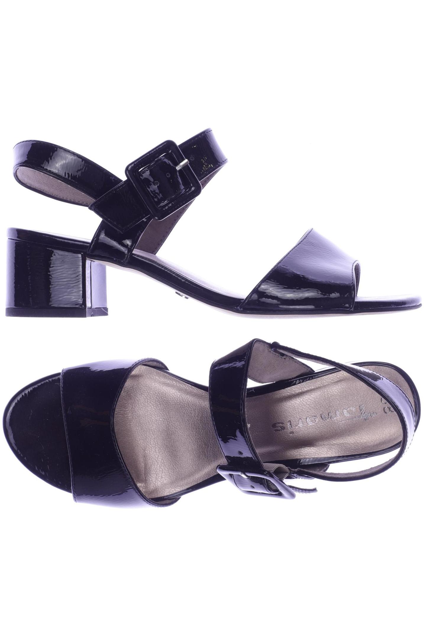 

Tamaris Damen Sandale, schwarz