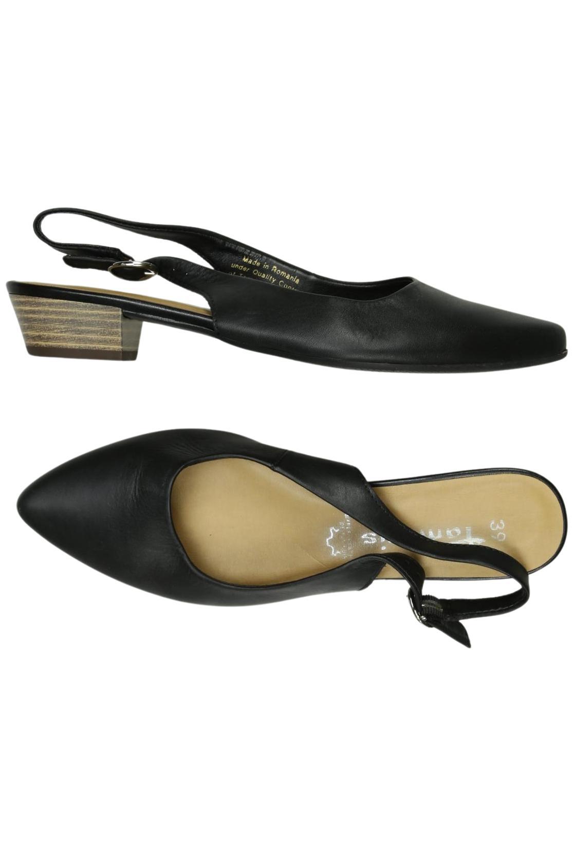 

Tamaris Damen Sandale, schwarz, Gr. 39